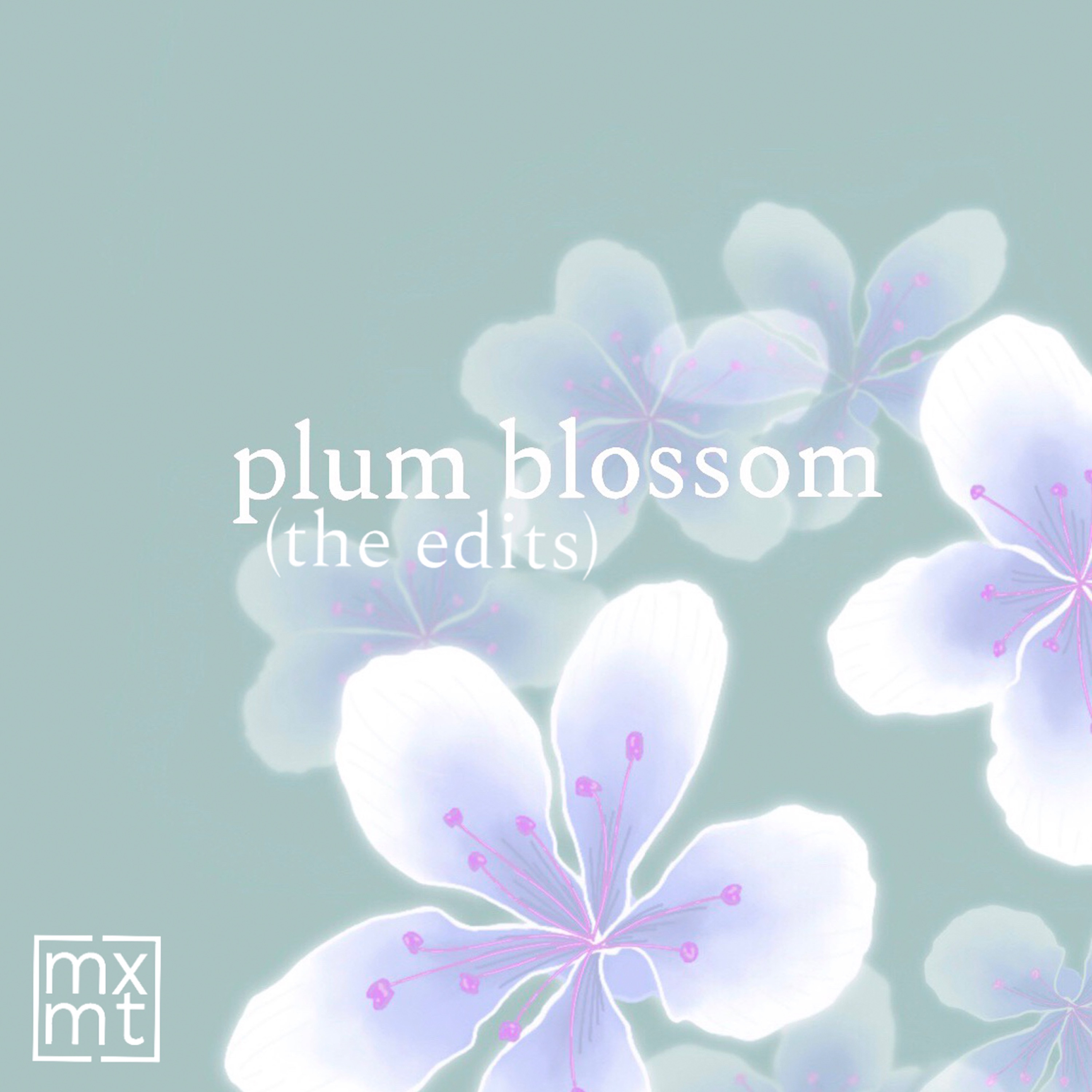 plum blossom (the edits) - Single album cover