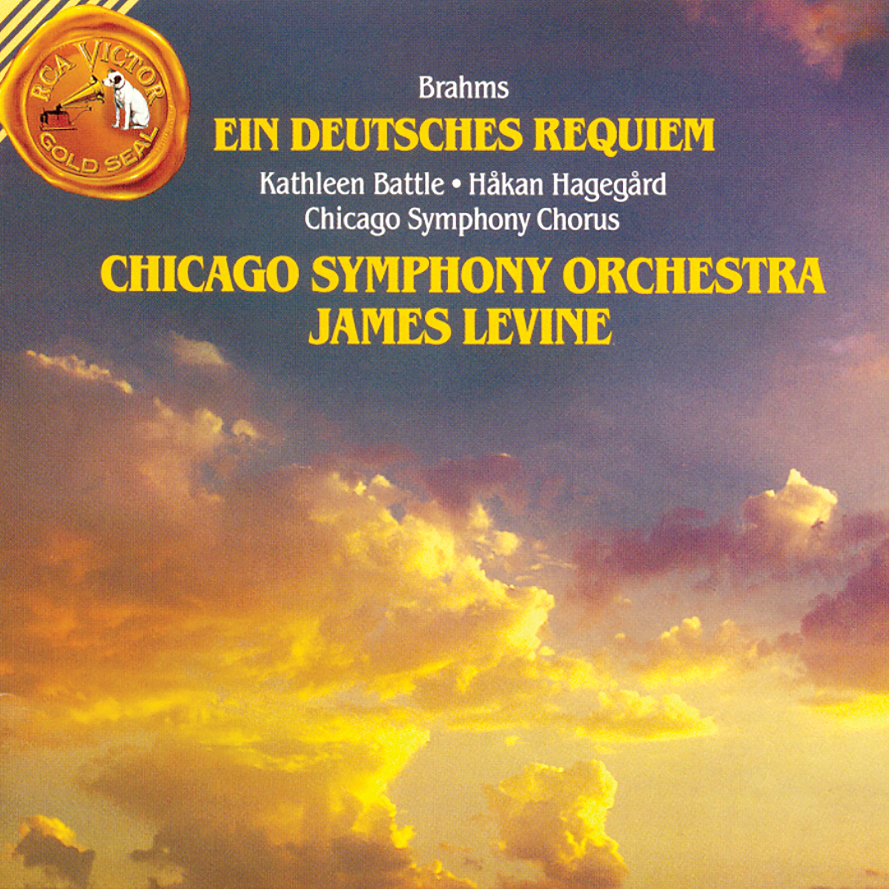 Brahms: Ein deutsches Requiem album cover