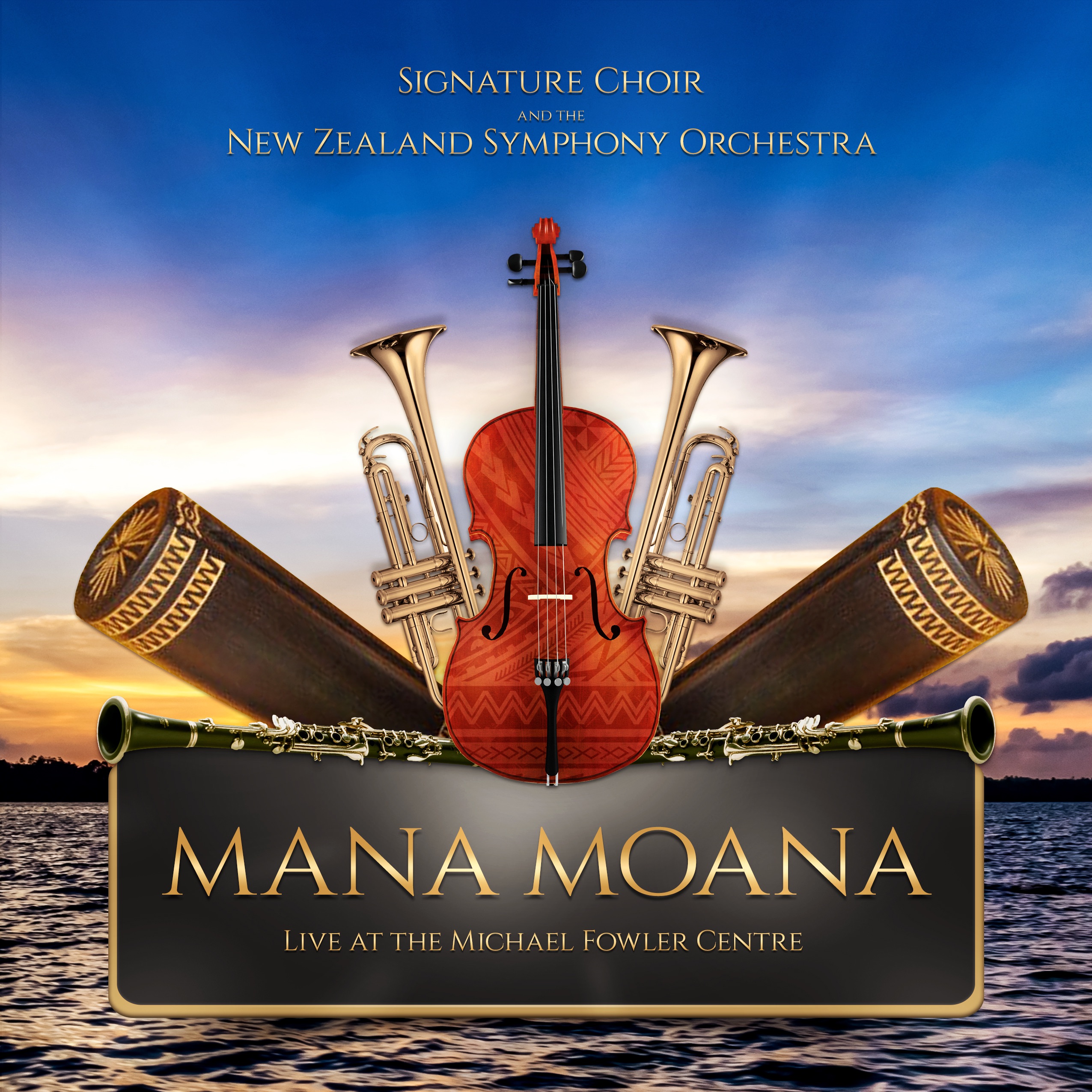 Mana Moana (Live at Michael Fowler Centre) album cover
