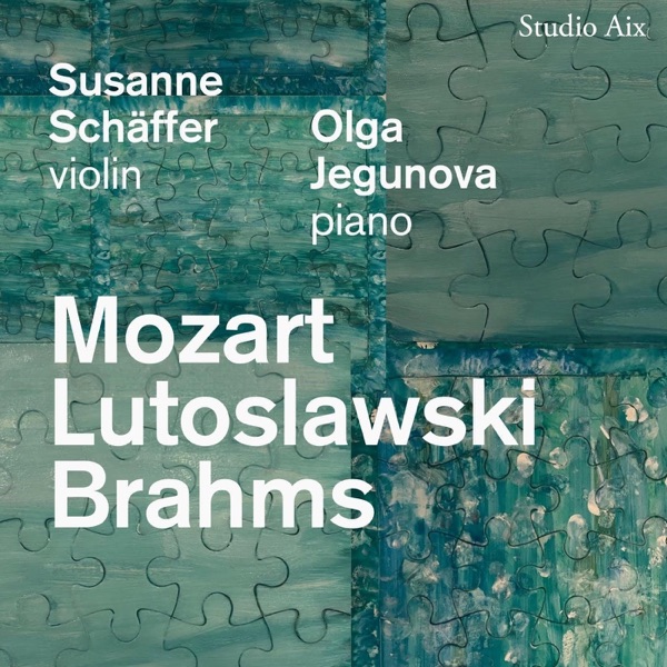 Mozart Lotoslawski Brahms album cover