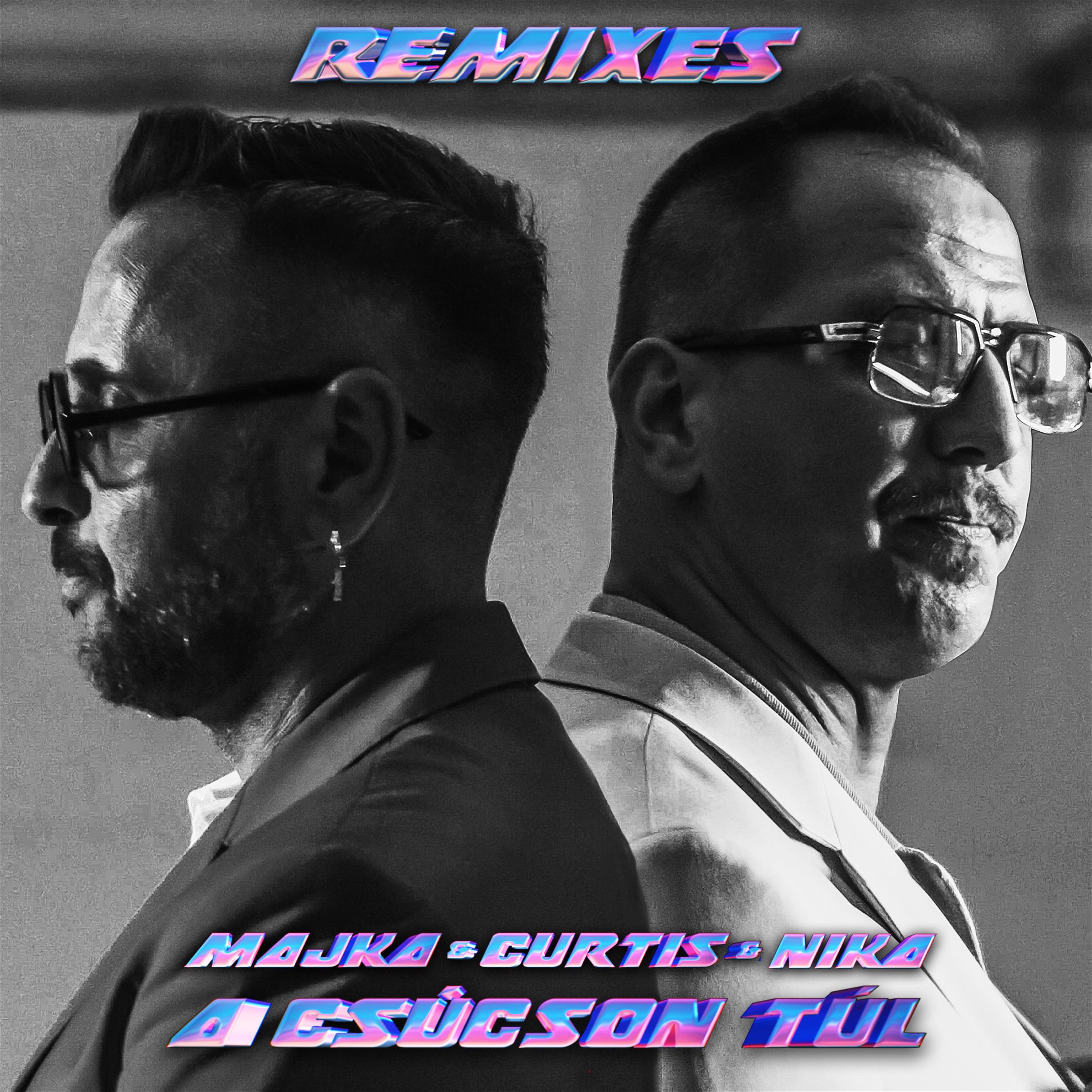 A csúcson túl (Remixes) - Single album cover