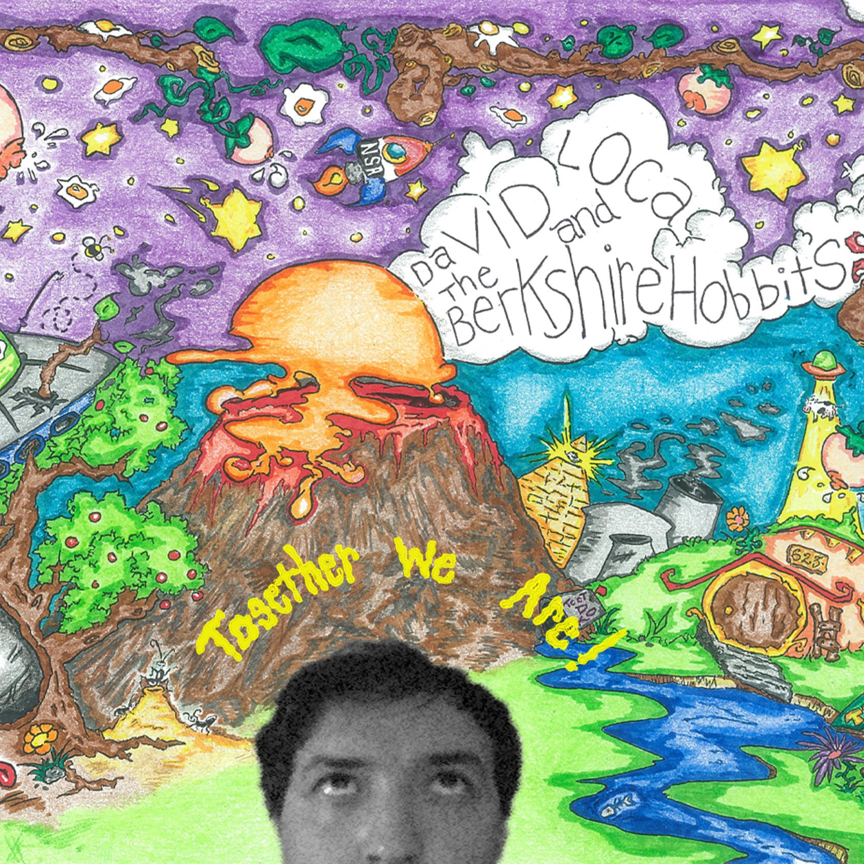 David Loca & the Berkshire Hobbits (Together We Are!) album cover
