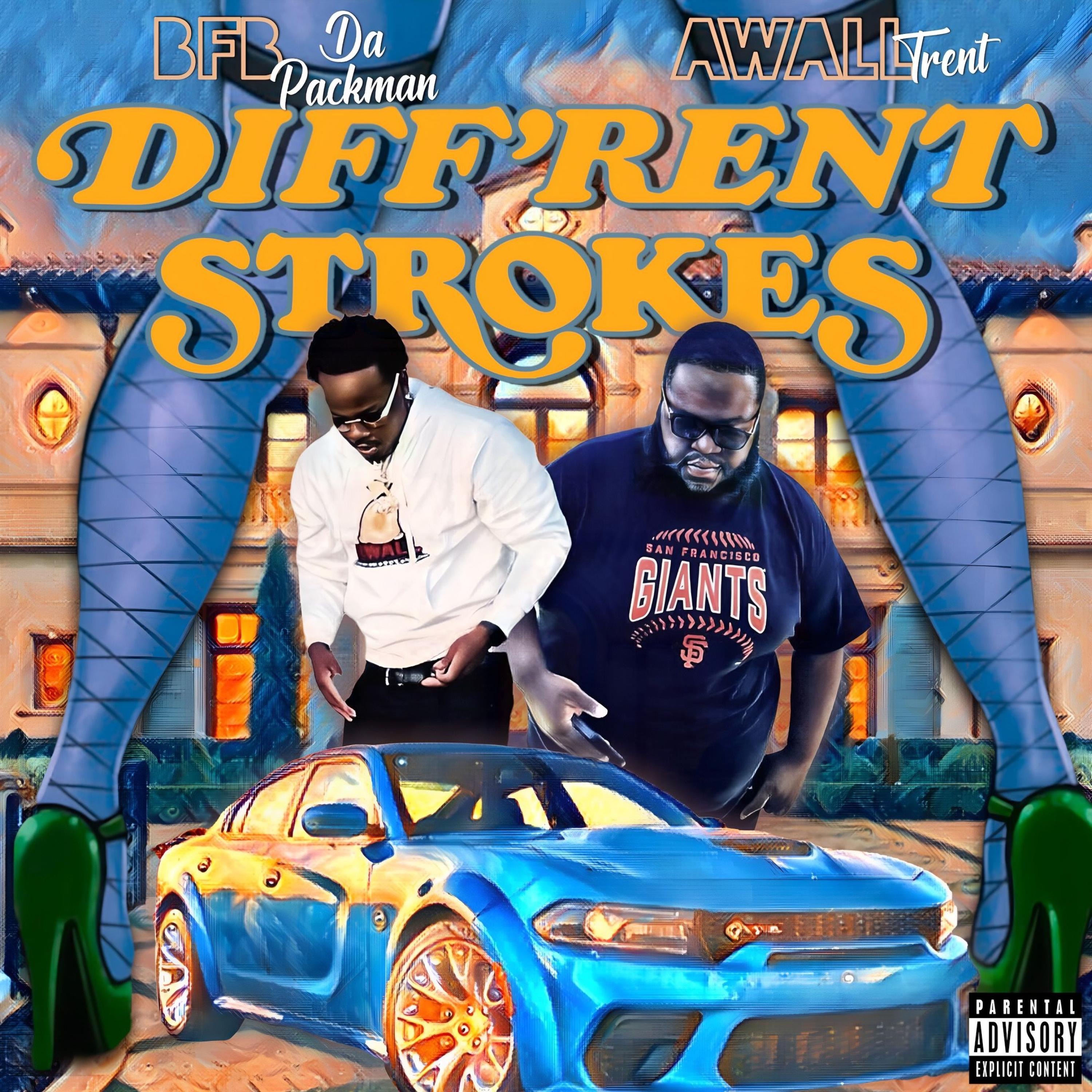 Different strokes (feat. Bfb da Packman) - Single album cover