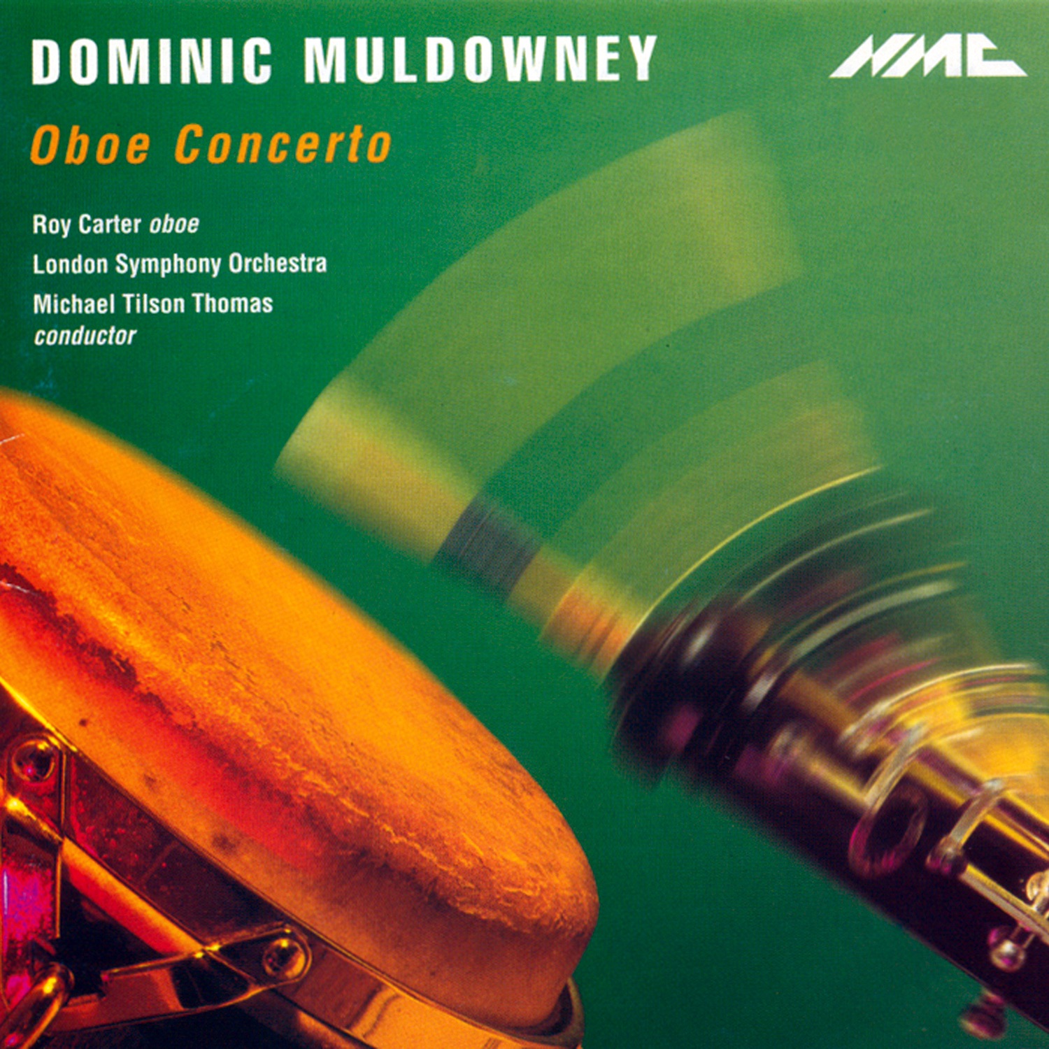 Dominic Muldowney: Oboe Concerto album cover