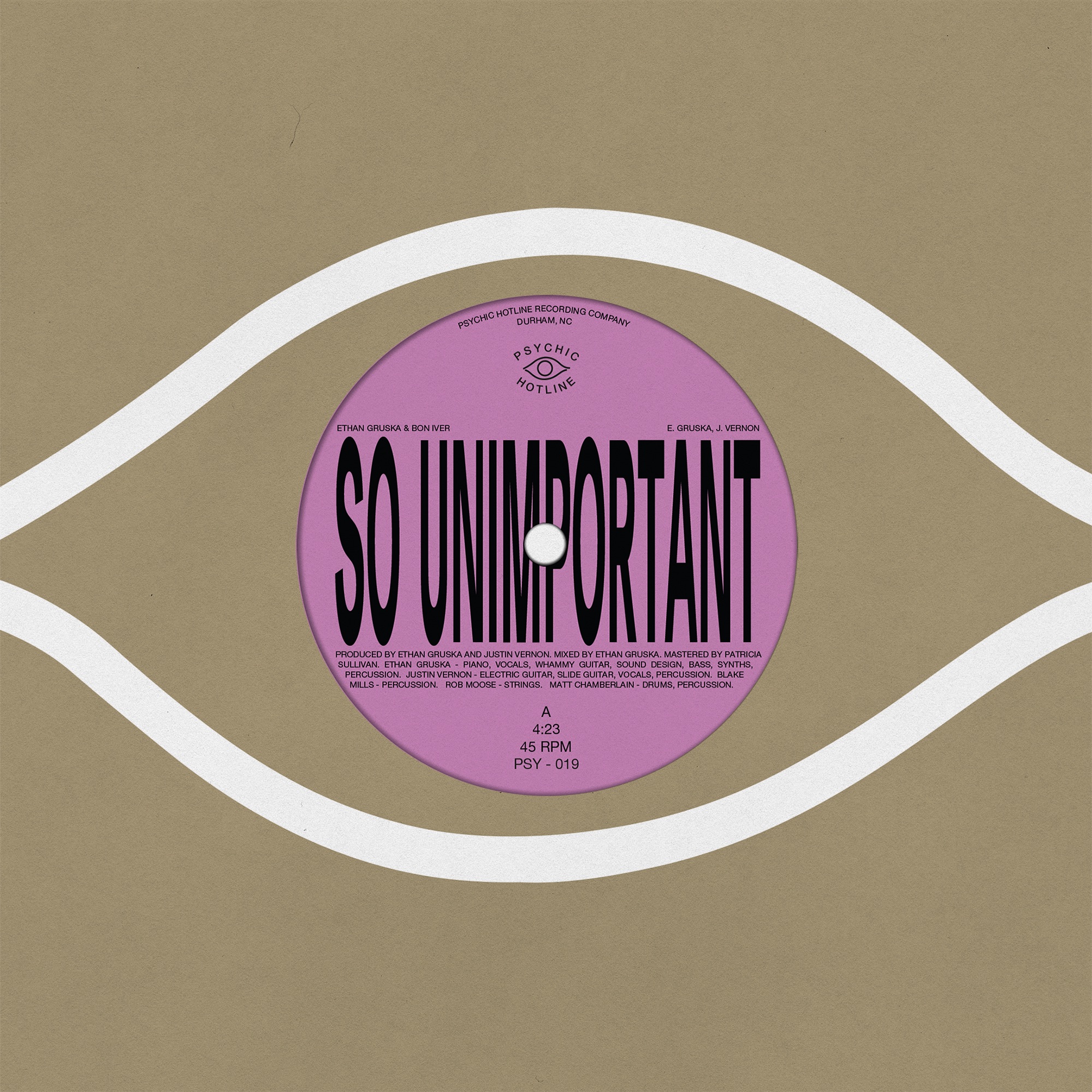 So Unimportant - Single album cover