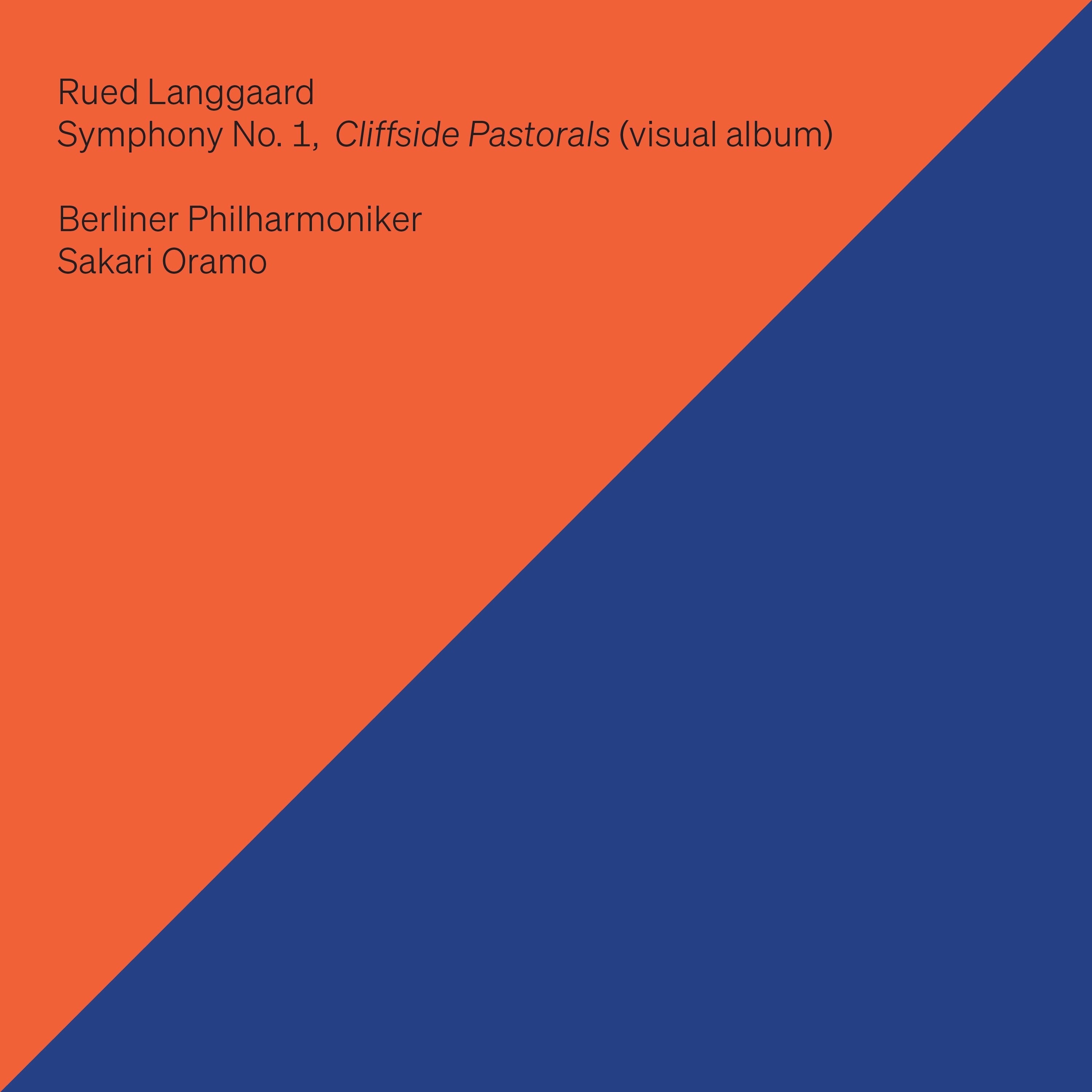 Langgaard: Symphony No. 1 in B Minor, BVN 32 "Cliffside Pastorals" (Live) [Visual Album] album cover