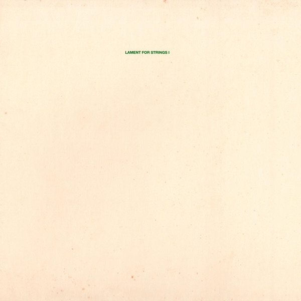 Lament for Strings I - Single album cover