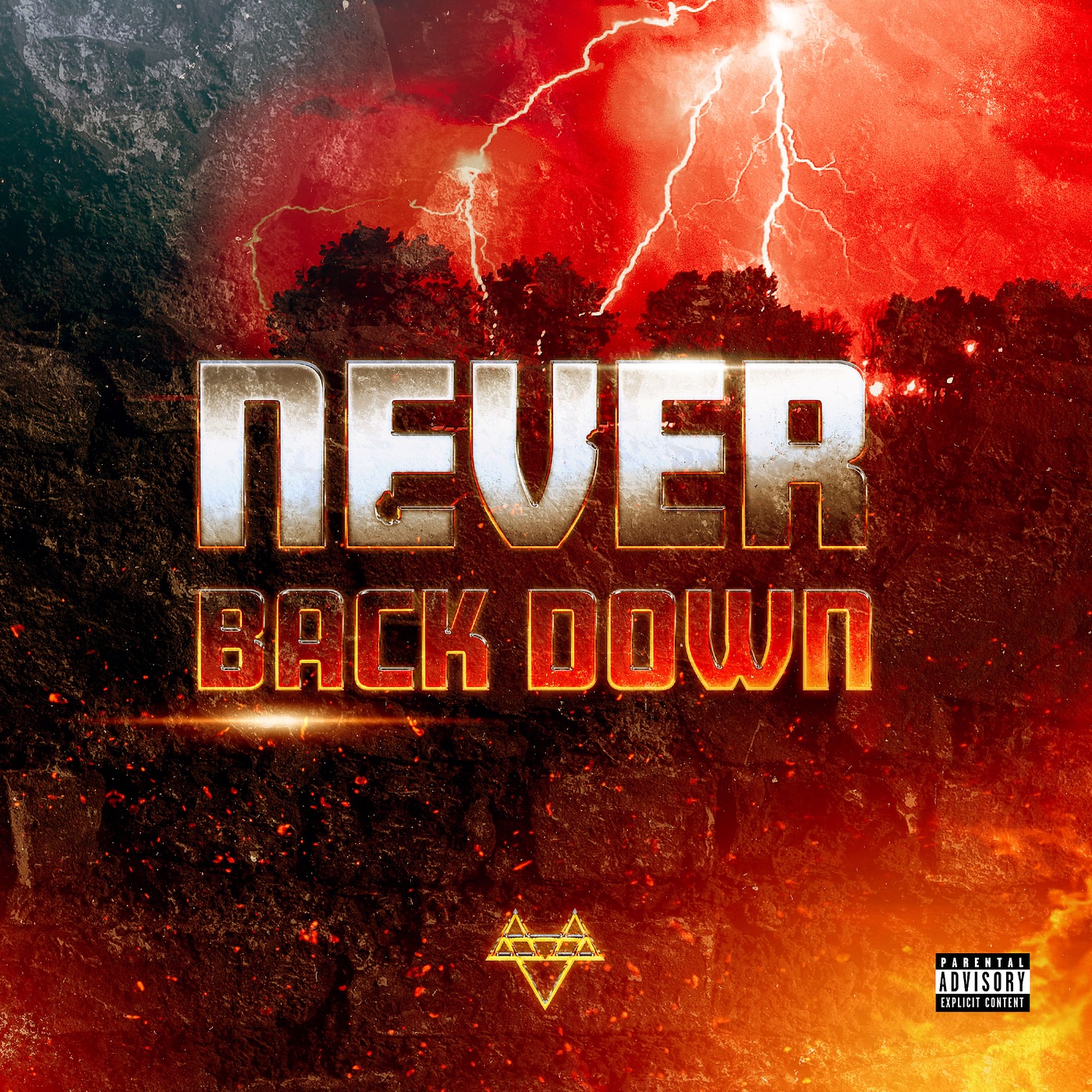 Never Back Down - EP album cover