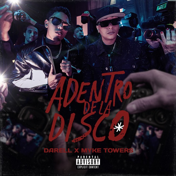 Adentro de la Disco (feat. Myke Towers) - Single album cover