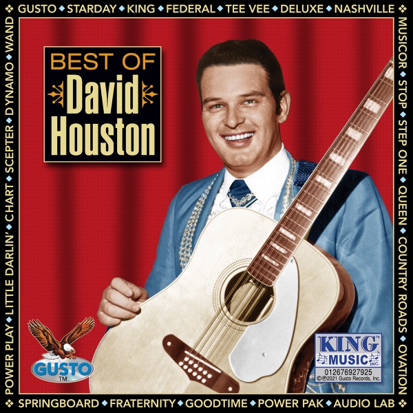 Best of David Houston (Original Gusto Recordings) album cover