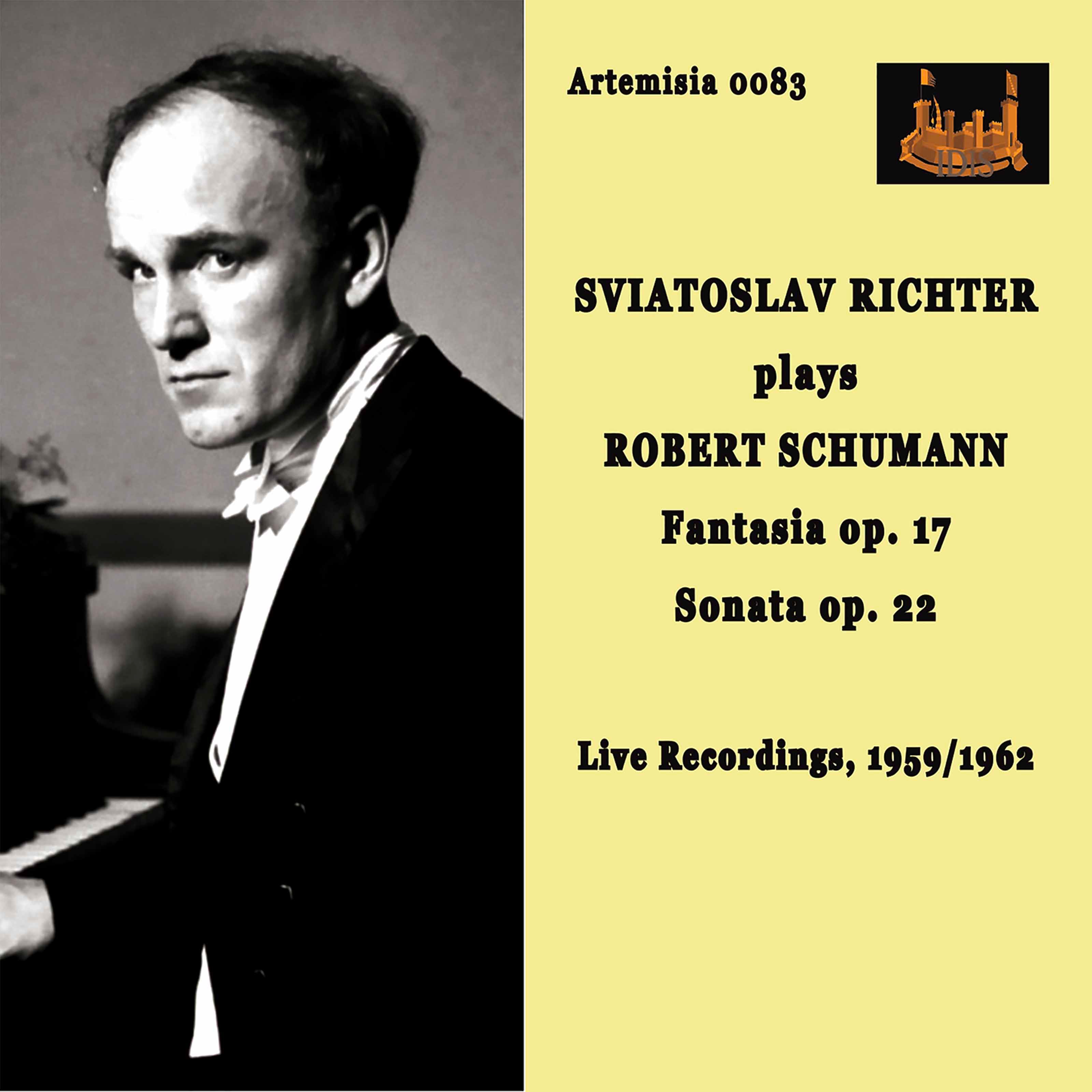 R. Schumann: Fantasie in C Major, Op. 17 & Piano Sonata No. 2 in G Minor, Op. 22 (Remastered 2021) [ album cover