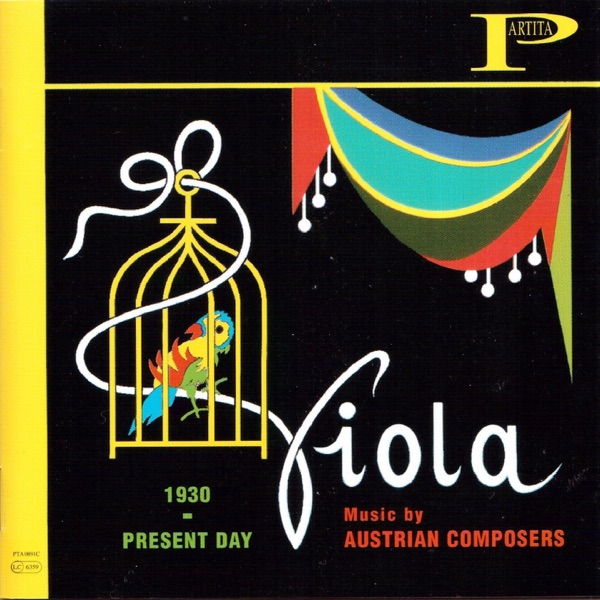 Viola Music by Austrian Composers after 1930 album cover