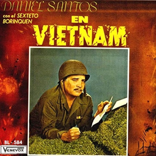 Daniel Santos en Vietnam album cover