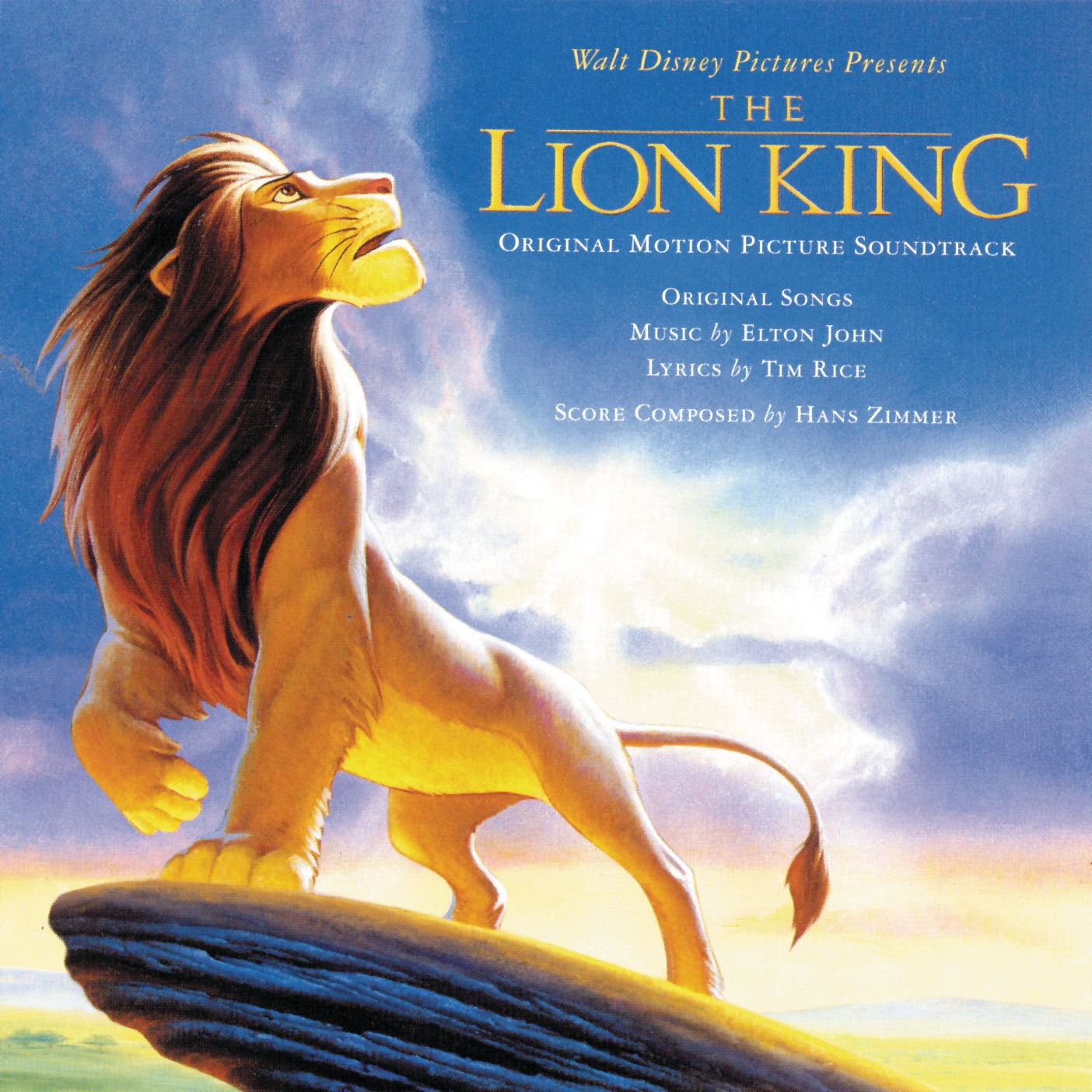 The Lion King (Original Motion Picture Soundtrack) album cover
