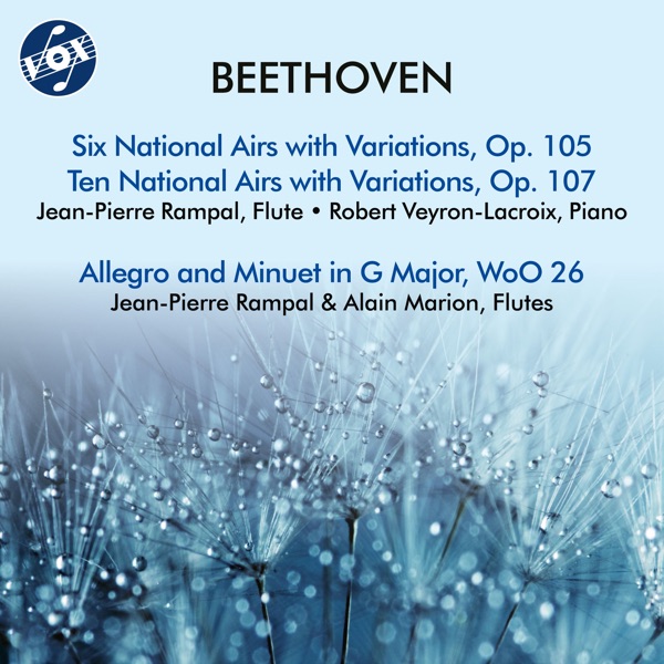Beethoven: National Airs with Variations, Opp. 105 & 107 & Allegro & Minuet in G Major, WoO 26 album cover