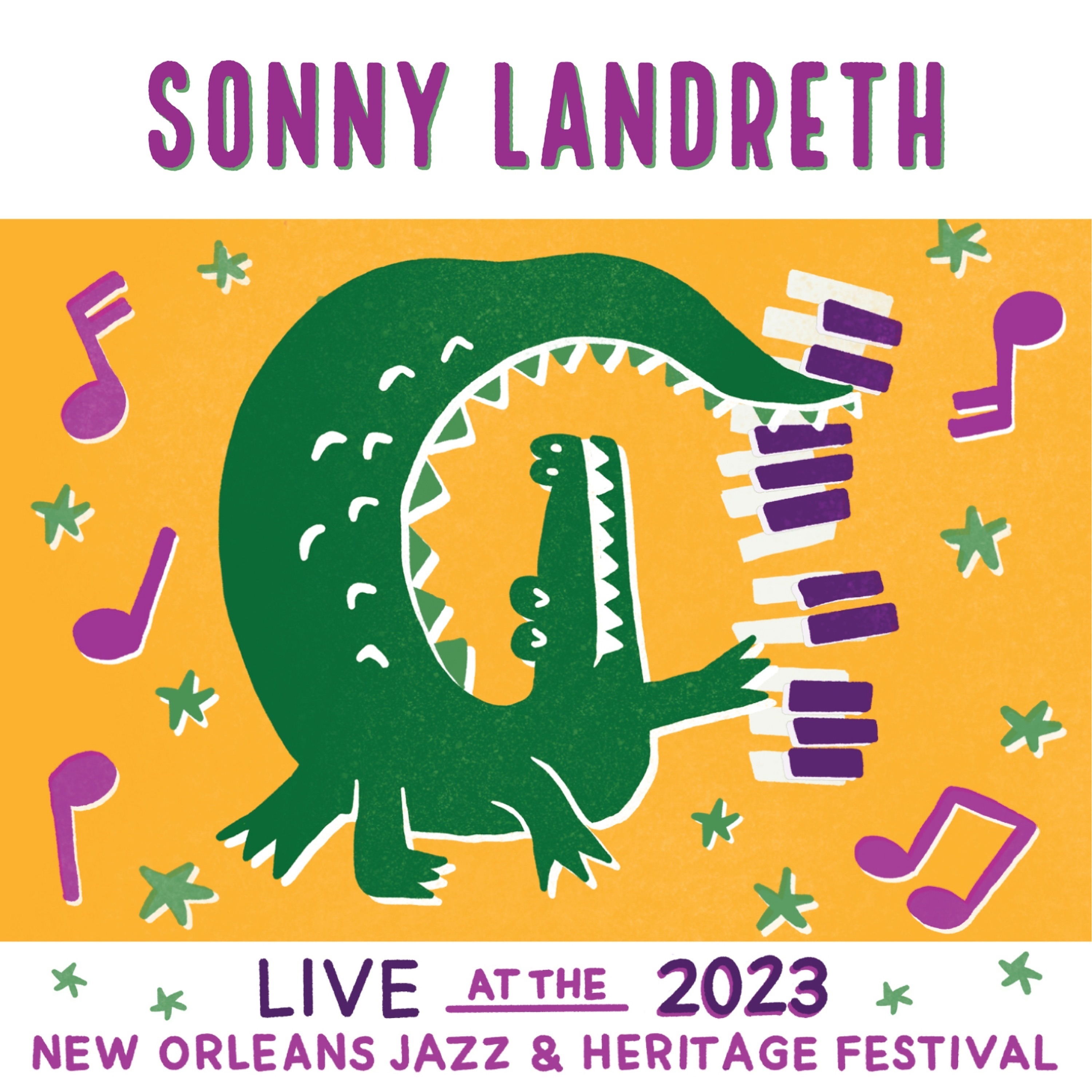 Live At the 2023 New Orleans Jazz & Heritage Festival album cover