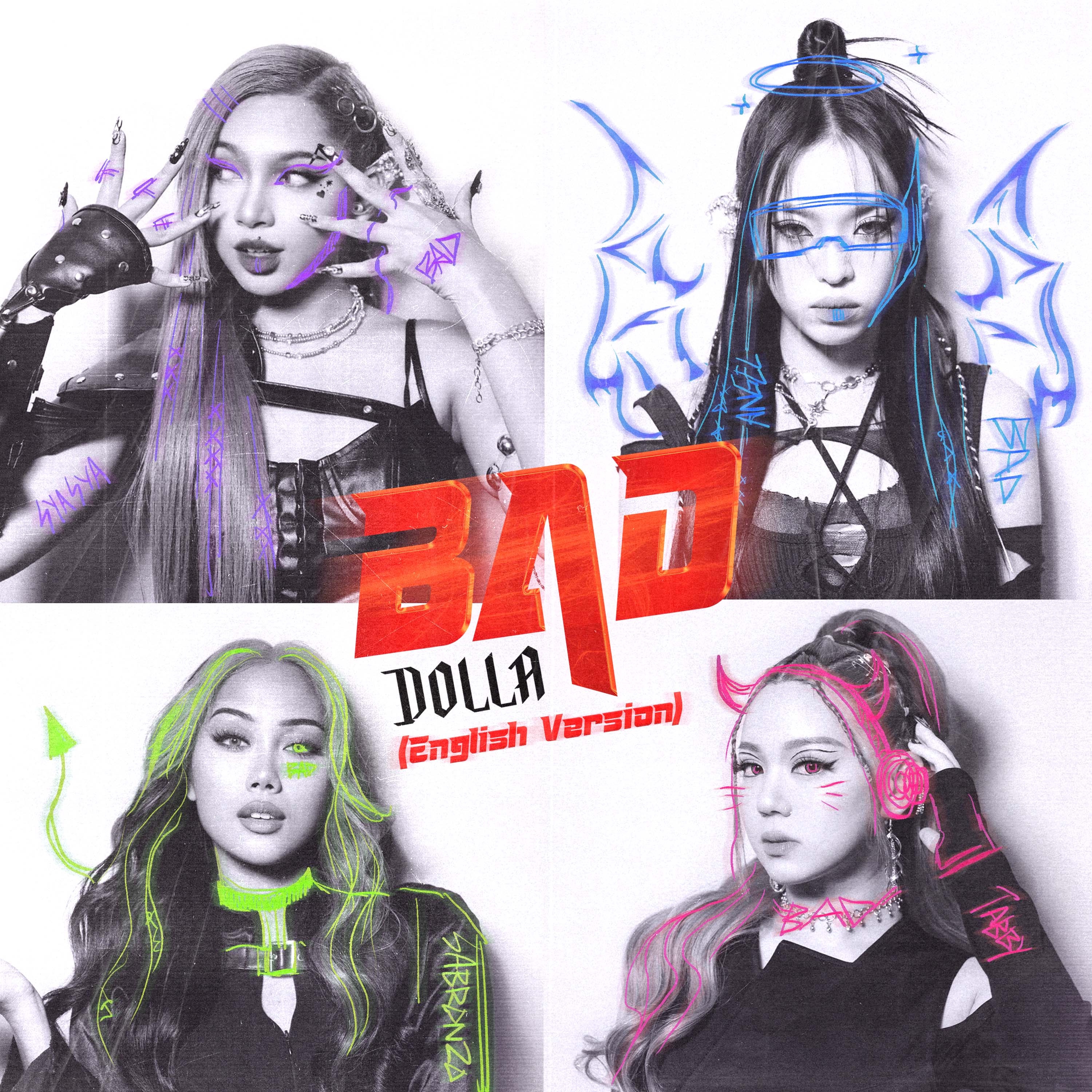 BAD (English Version) - Single album cover