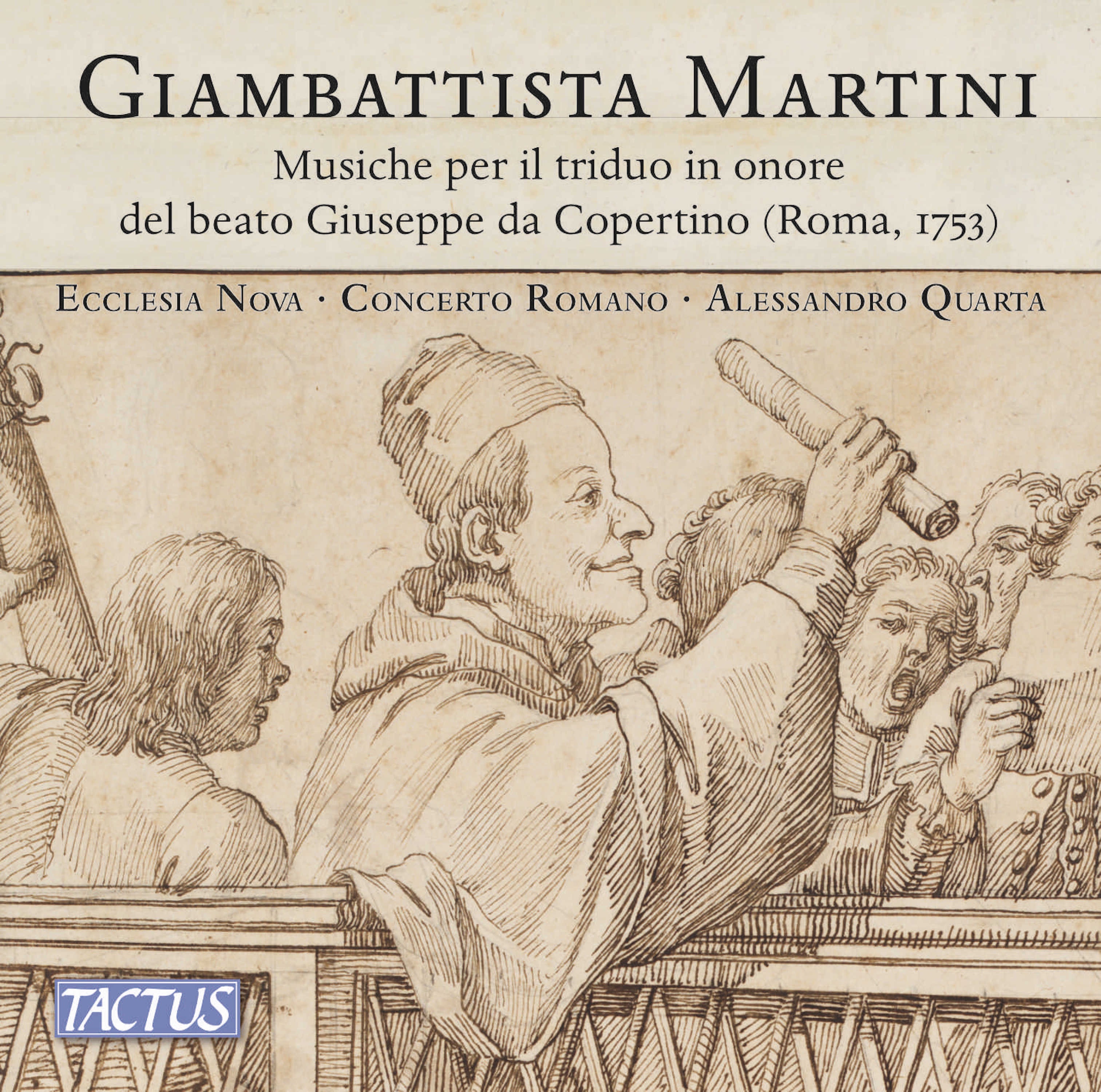 Martini: Musiche per il triduo in onore del beato Giuseppe da Copertino (Live) album cover