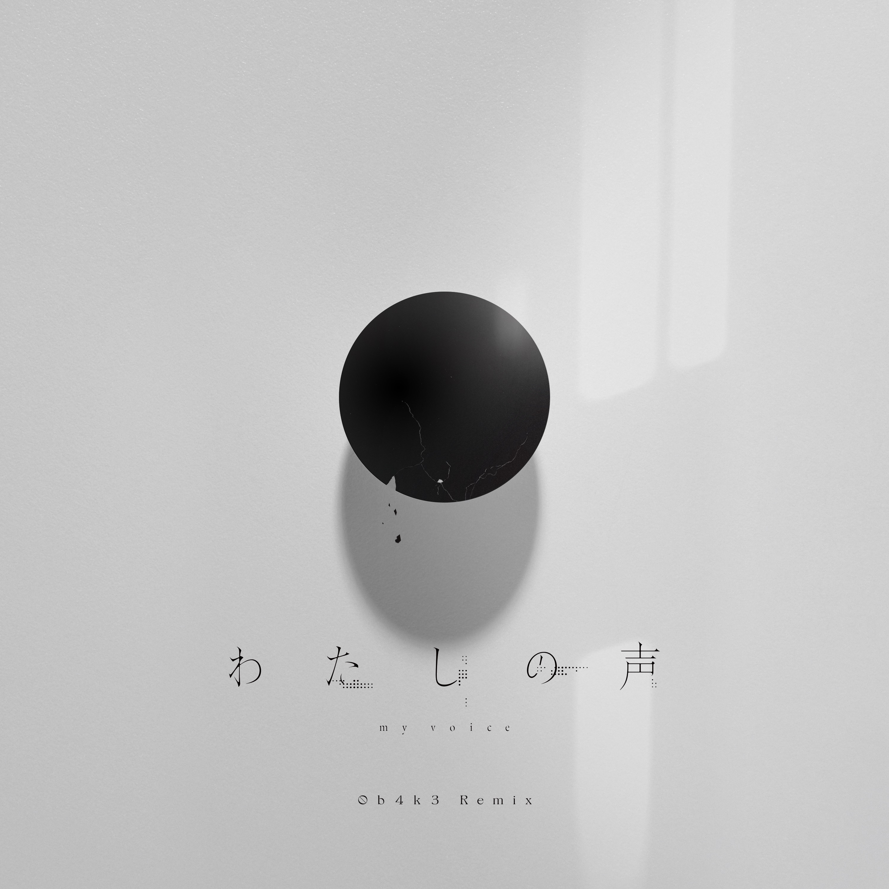 my voice (0b4k3 Remix) - Single album cover