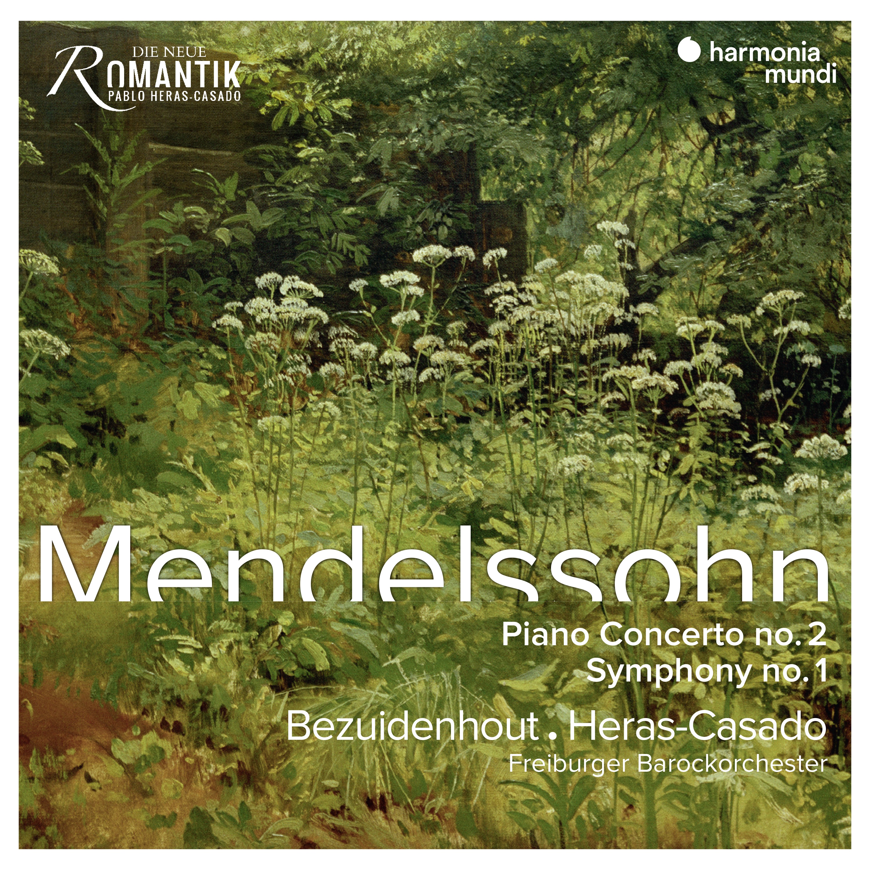 Mendelssohn: Piano Concerto No. 2 & Symphony No. 1 album cover