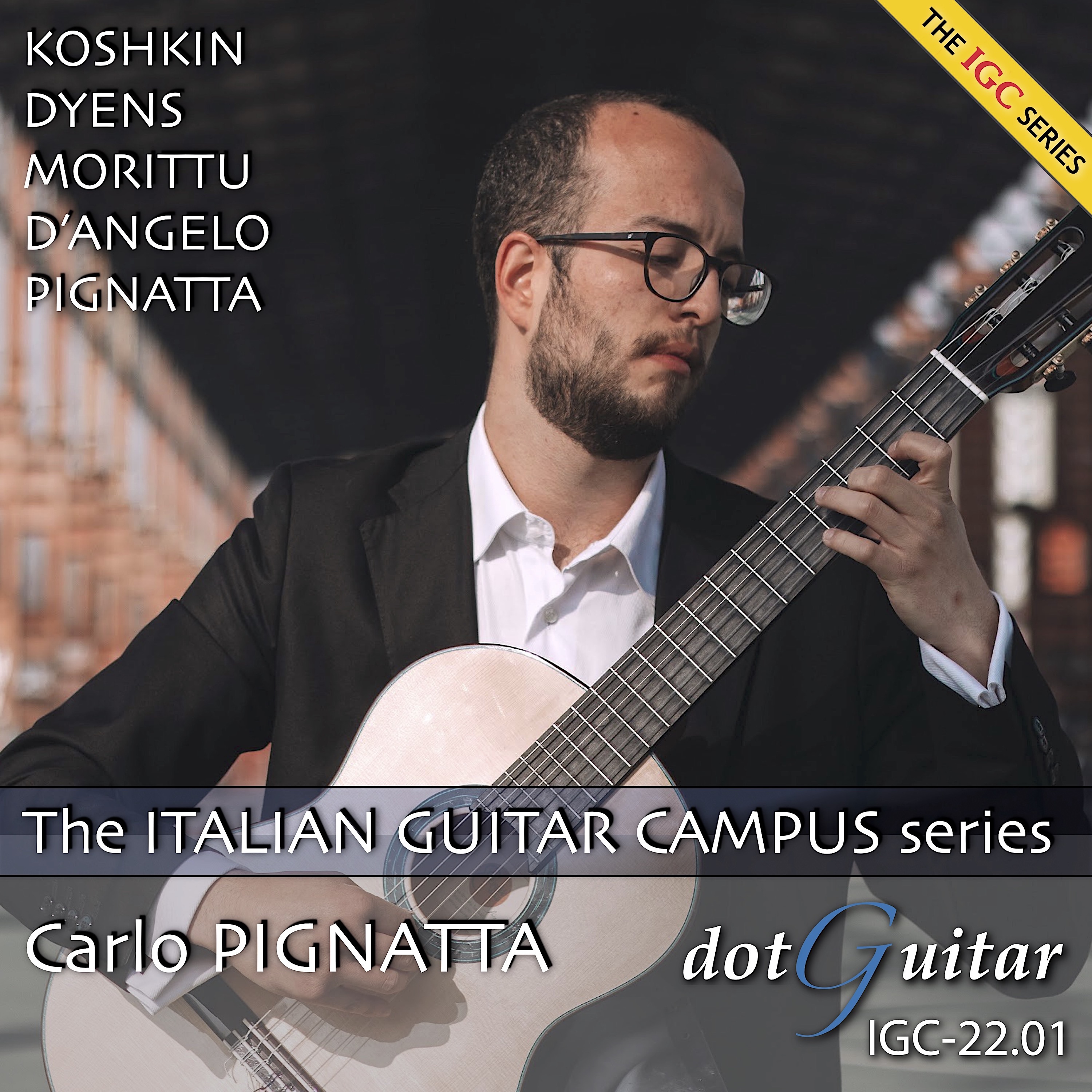 The italian guitar campus series - carlo pignatta album cover