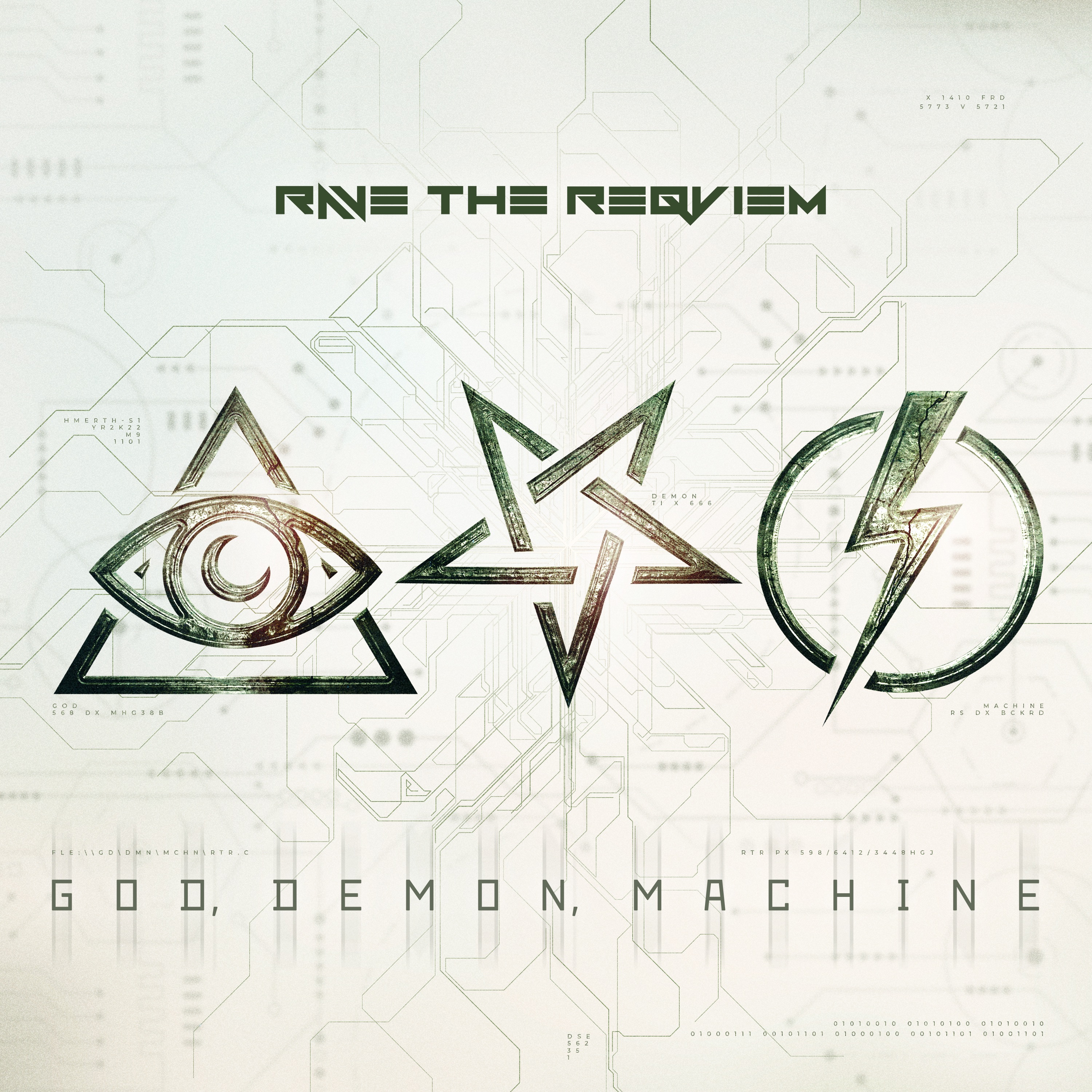 God, Demon, Machine - Single album cover