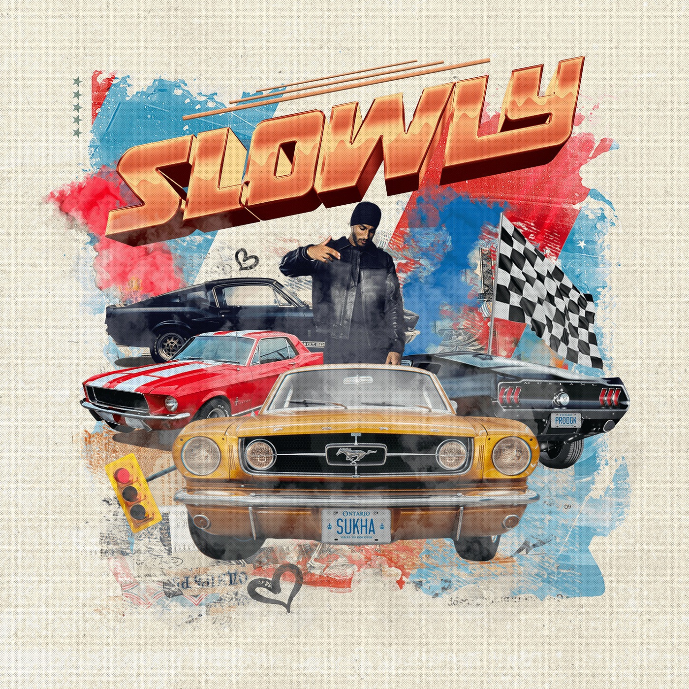 Slowly - Single album cover