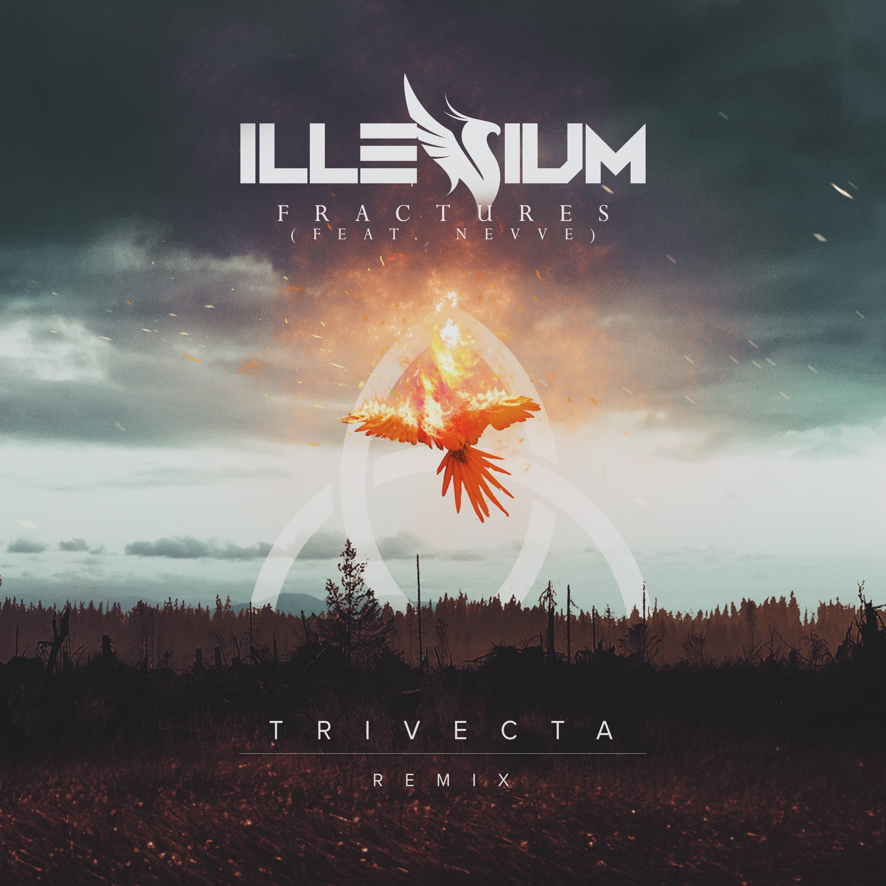 Fractures (Trivecta Remix) [Feat. Nevve] - Single album cover
