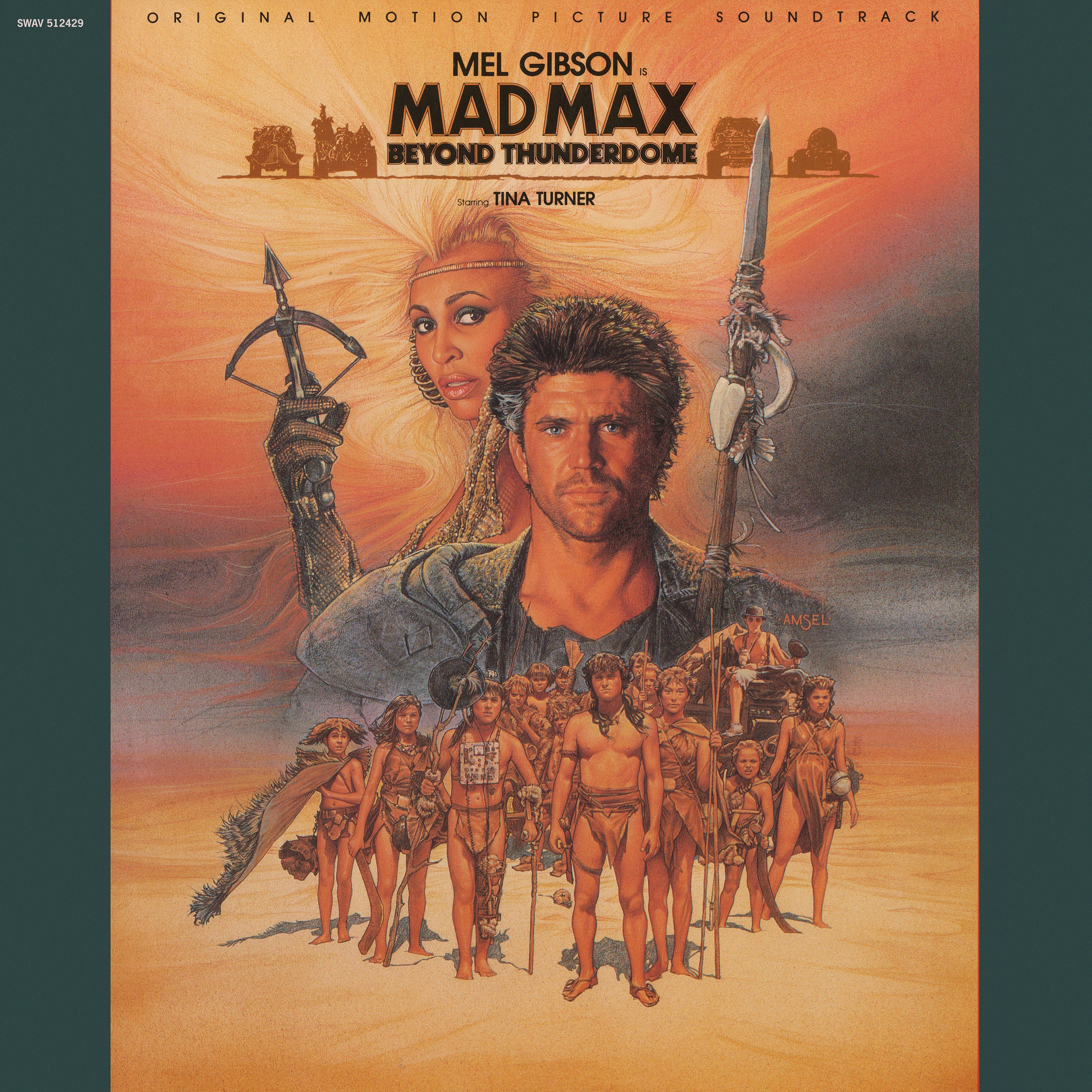 Mad Max Beyond Thunderdome (Original Motion Picture Soundtrack) album cover