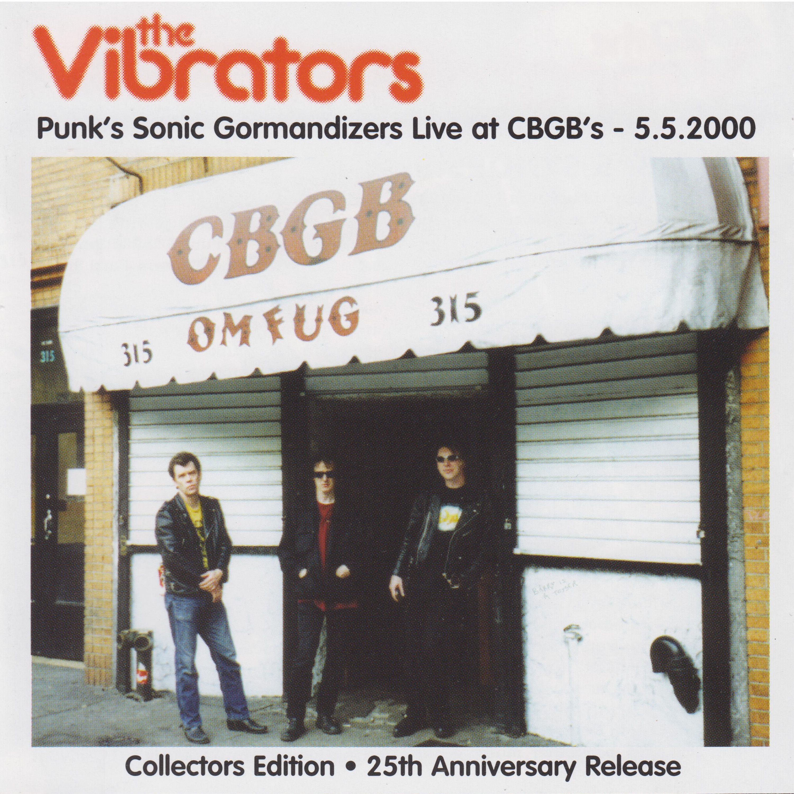 Punk's Sonic Gormandizers Live At CBGB's - 5.5.2000 (Live) album cover