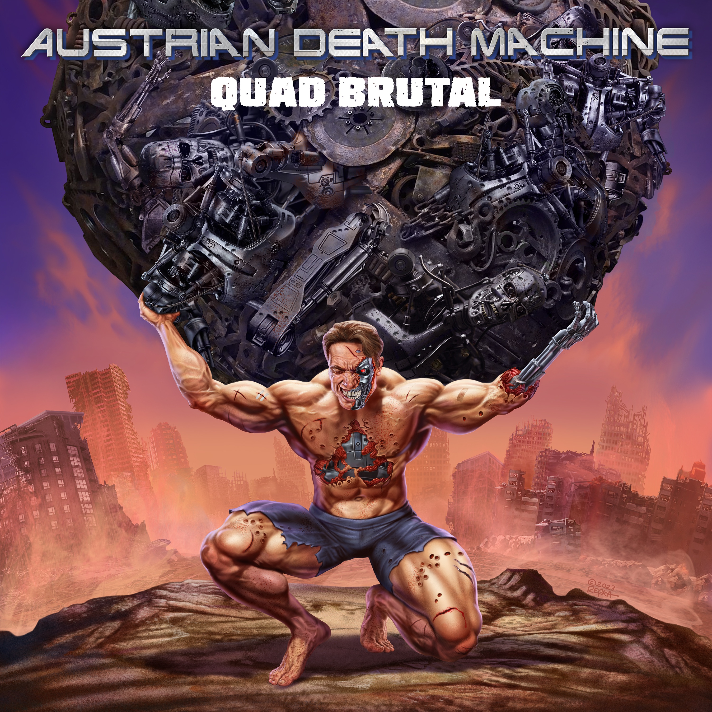 Quad Brutal album cover