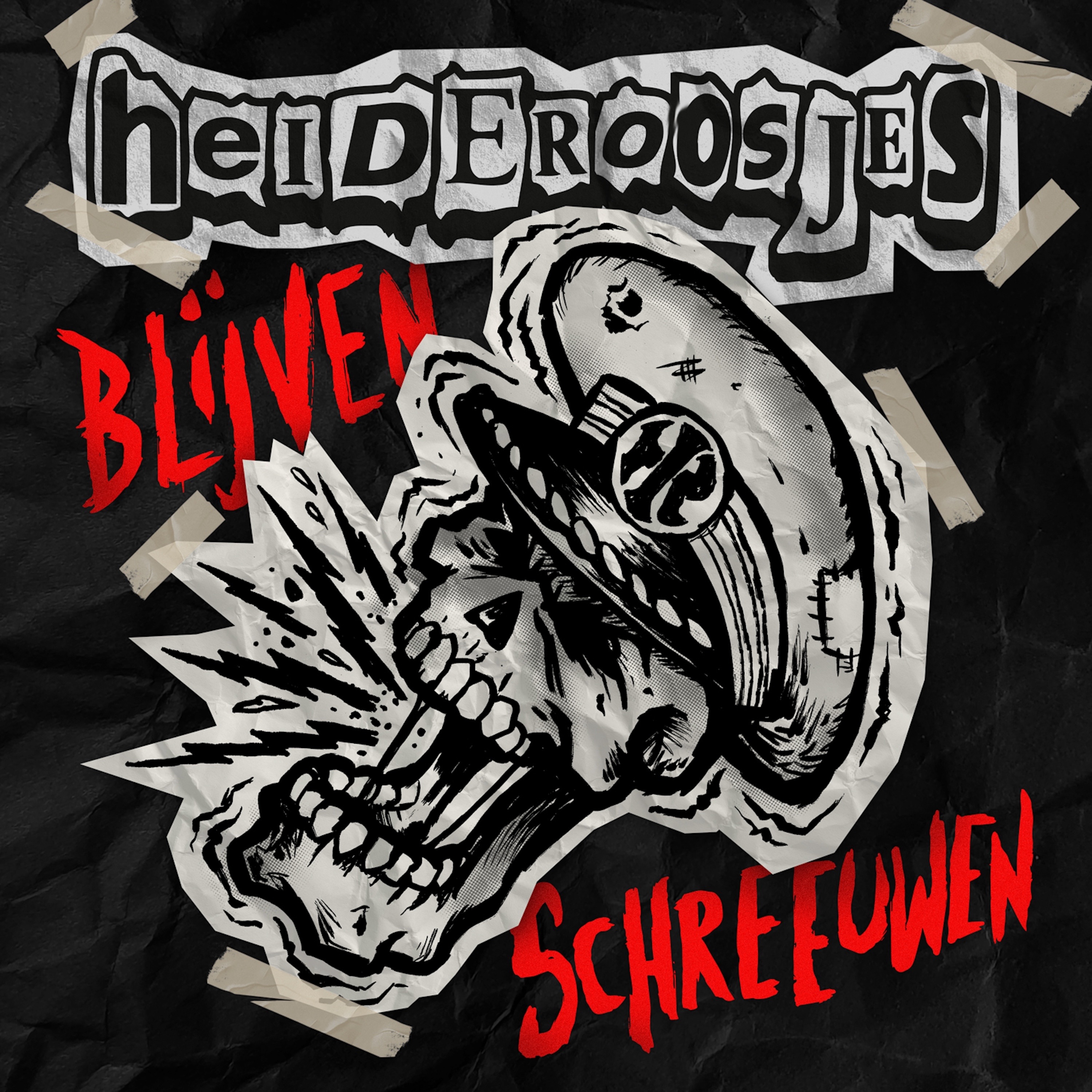 Blijven Schreeuwen - Single album cover