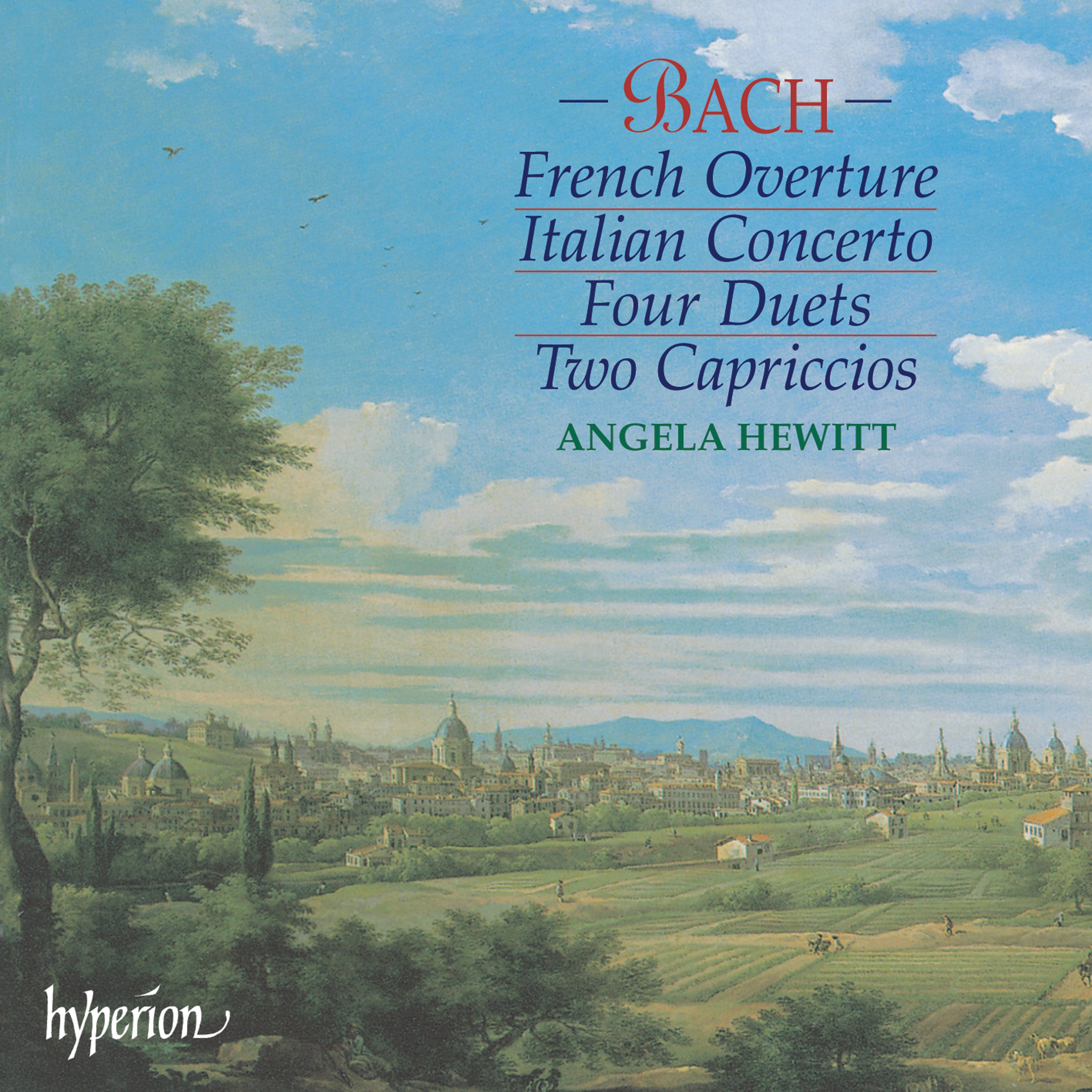Bach: Italian Concerto, French Overture, 4 Duets, Capriccios album cover
