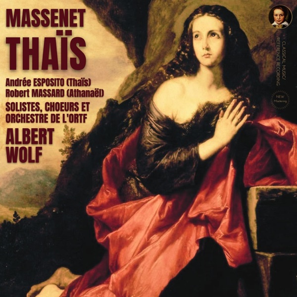 Massenet: Thaïs by Andrée Esposito album cover