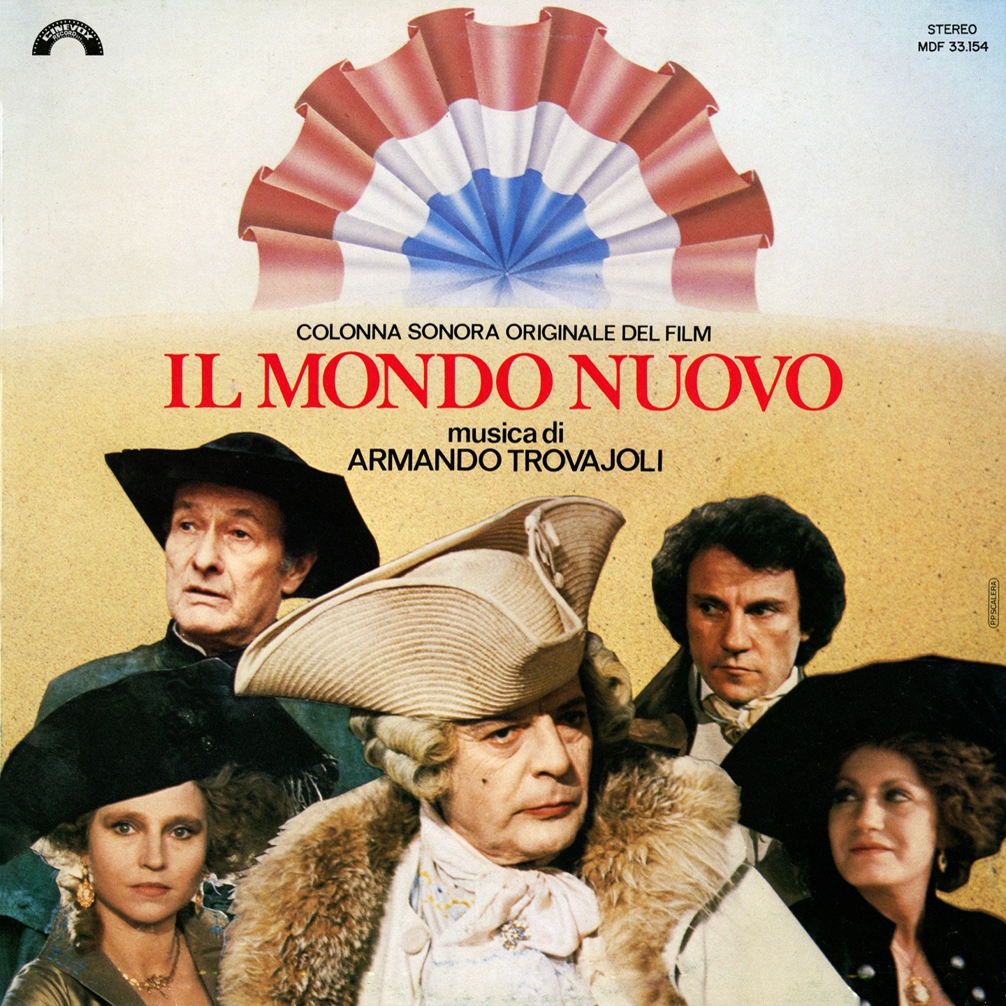 Il mondo nuovo (Original Motion Picture Soundtrack) album cover