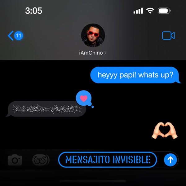 Mensajito Invisible - Single album cover