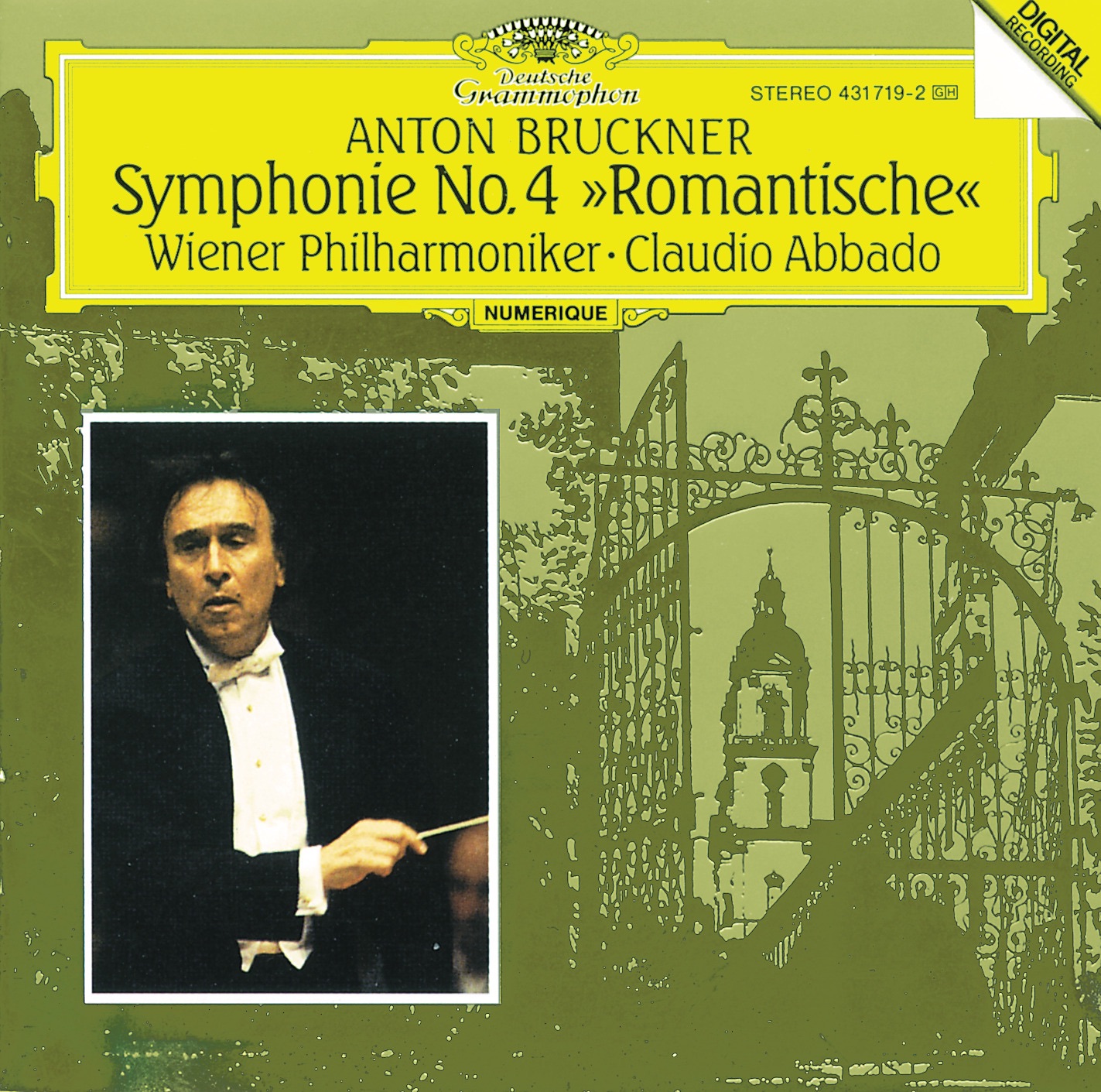 Bruckner: Symphony No. 4, "Romantic" album cover