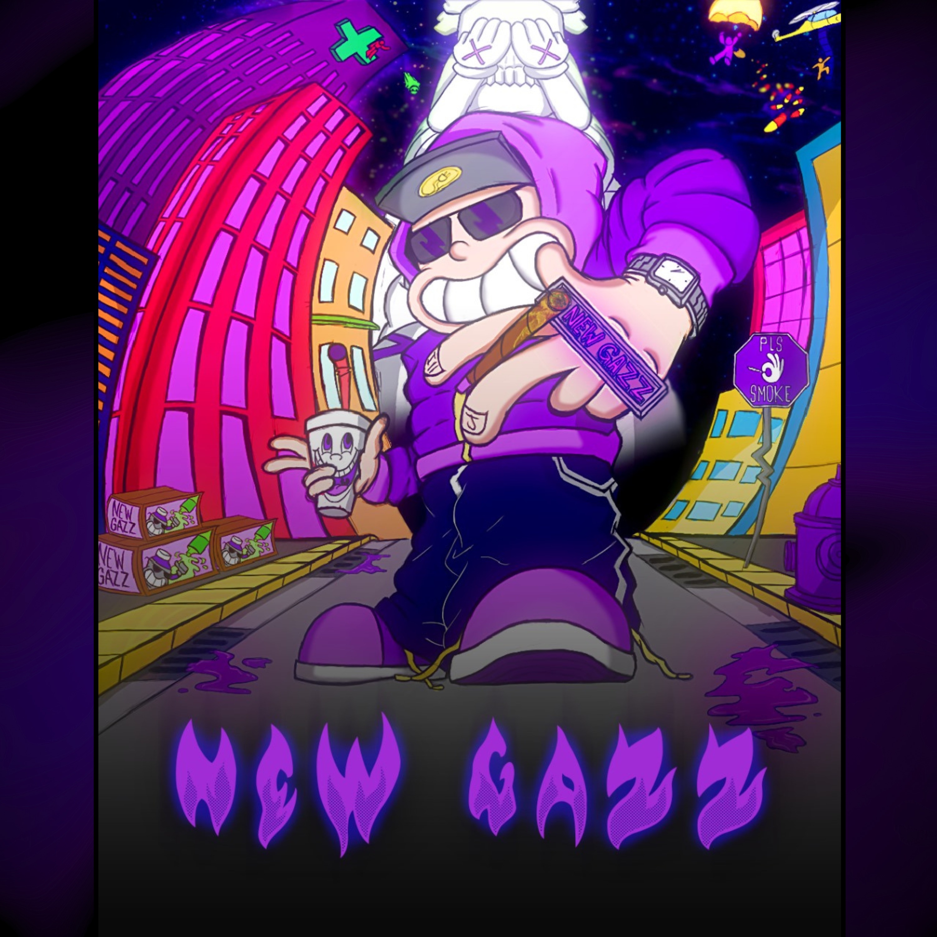 New Gazz album cover