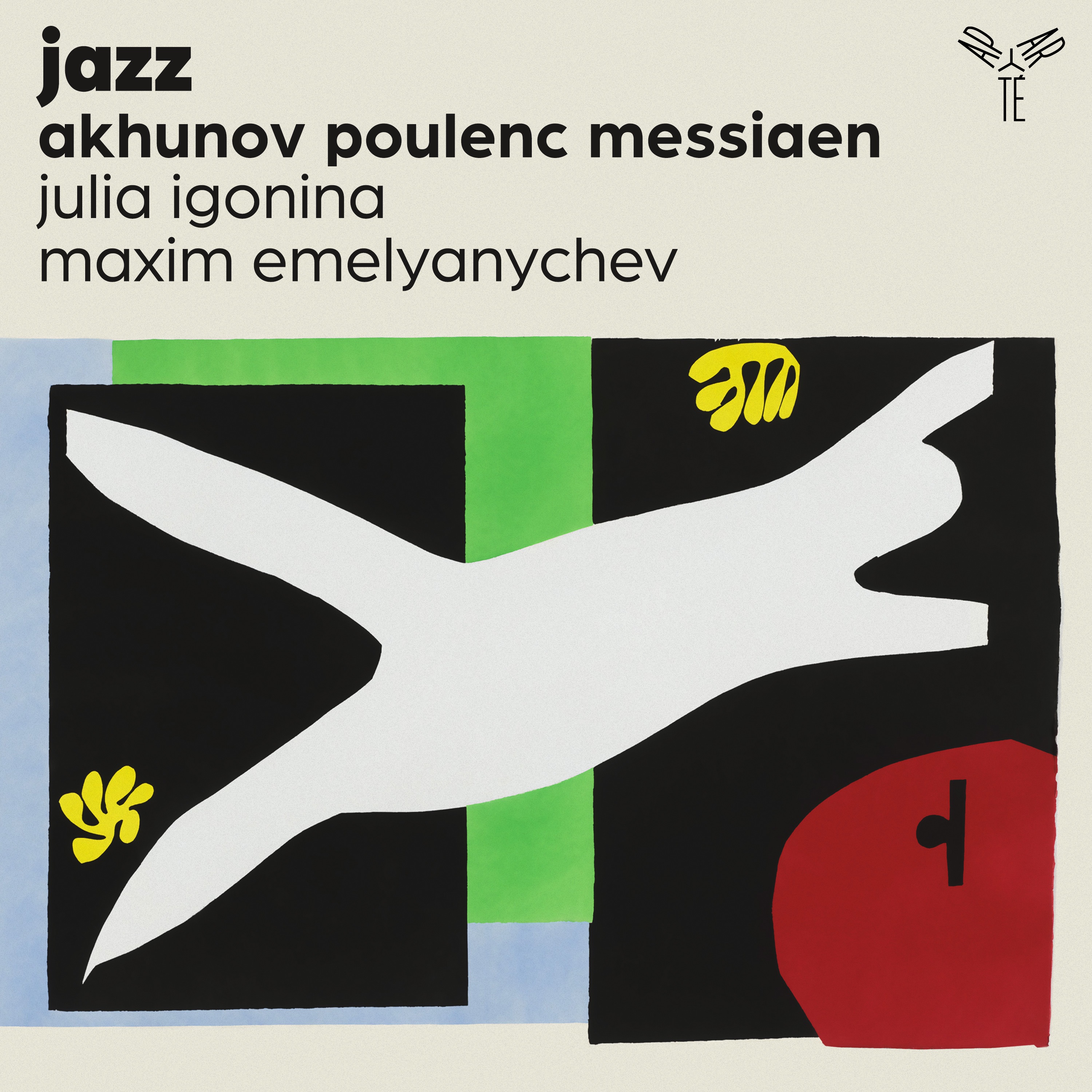 Jazz (Akhunov, Poulenc, Messiaen) album cover