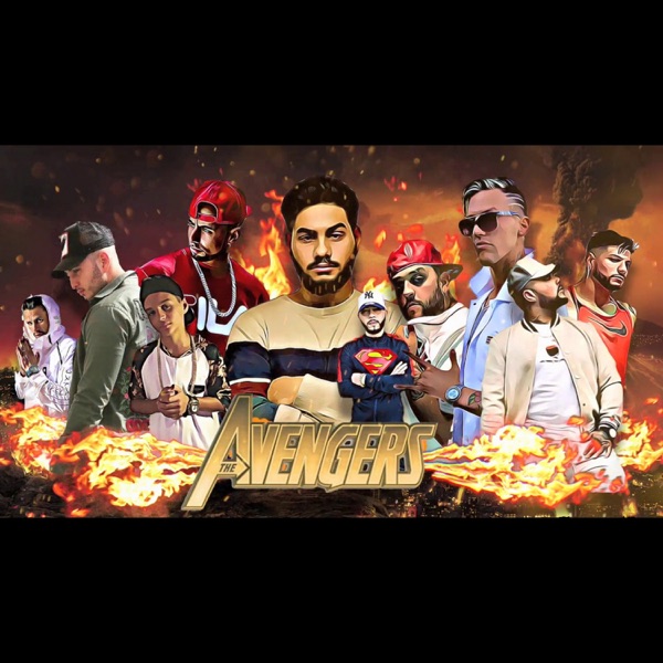 Los vengadores (feat. Moncho Chavea, Original Elias, Haze, Bandaga, Flowzeta, Samueliyo Baby & Pyllo album cover