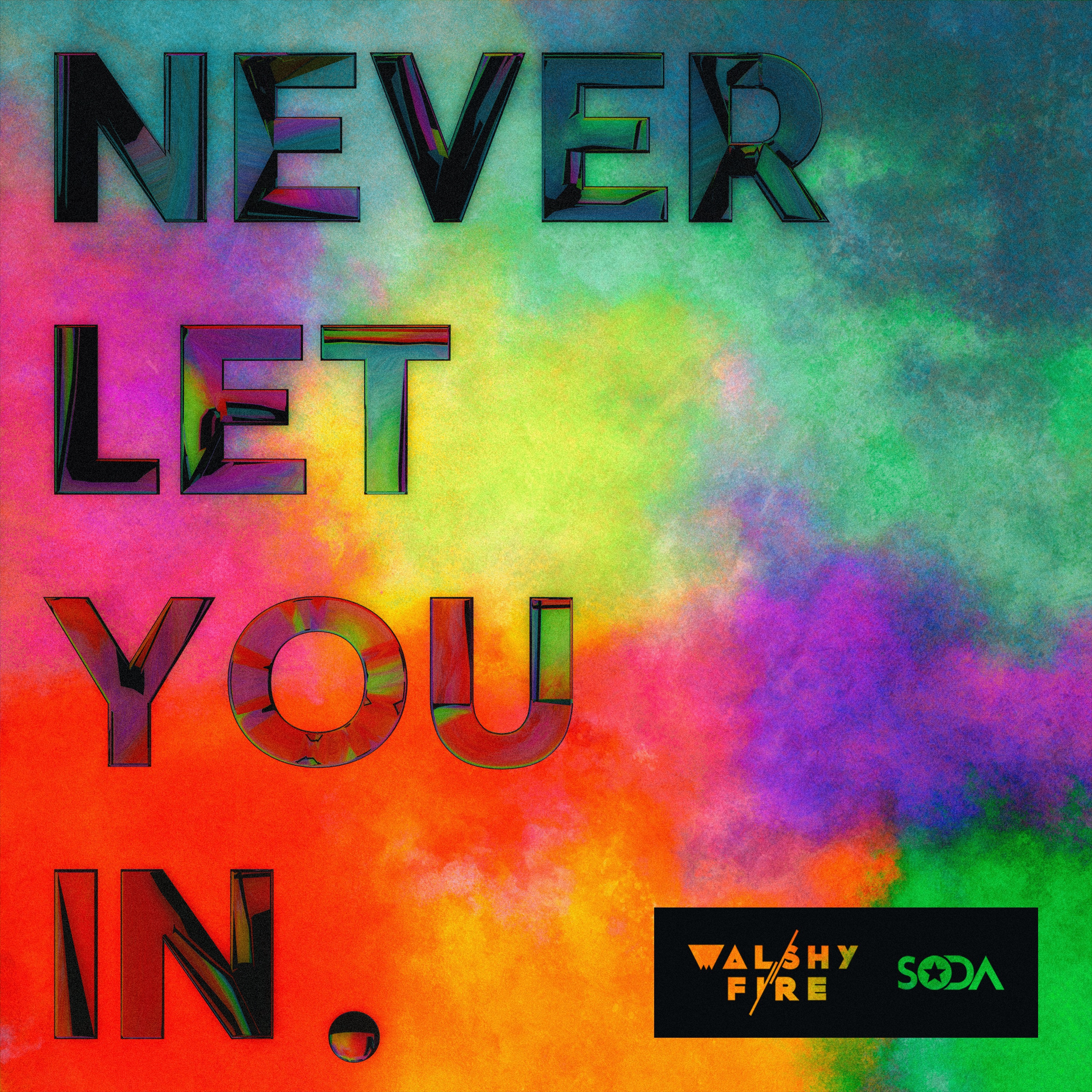 Never Let You In - Single album cover