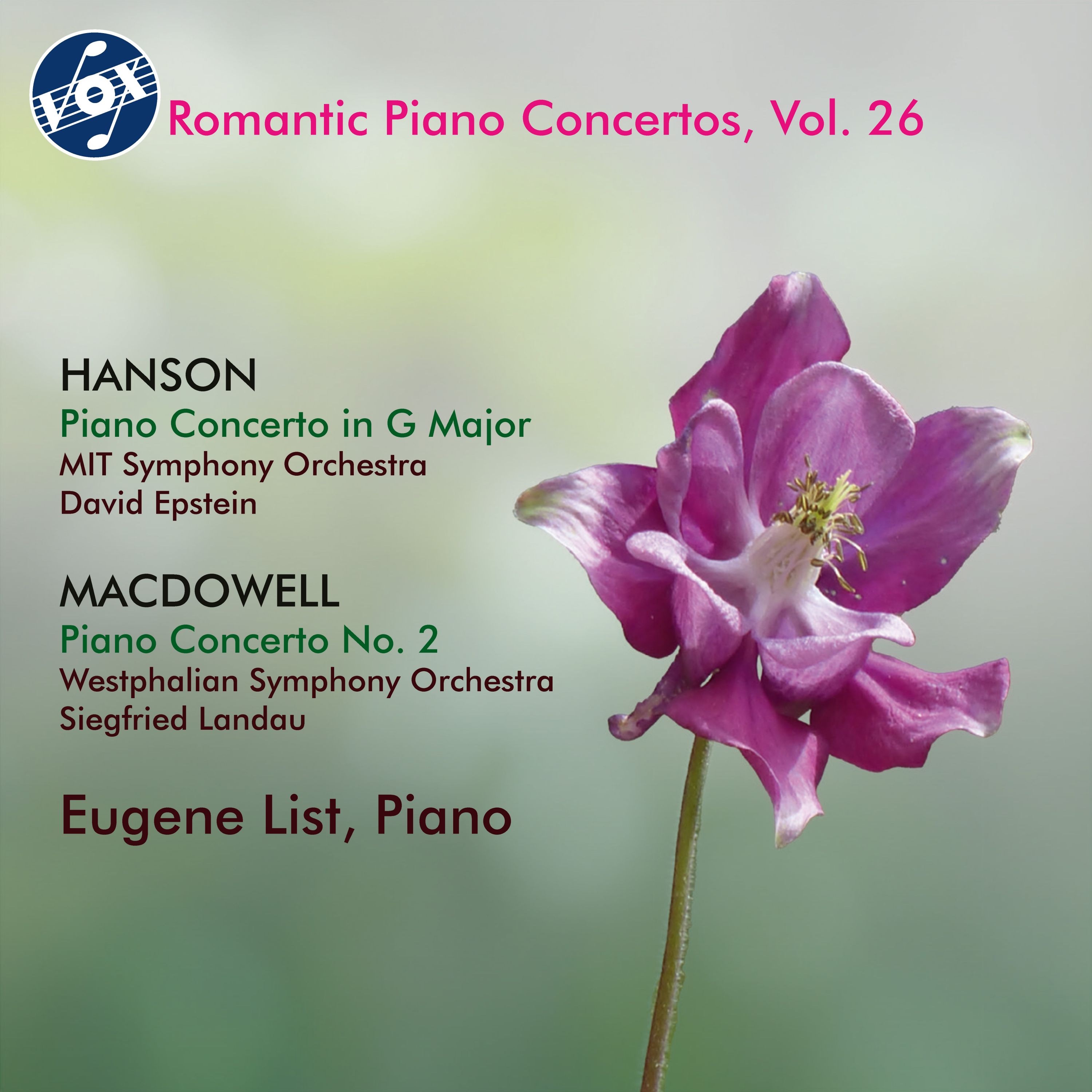 Romantic Piano Concertos, Vol. 26 album cover