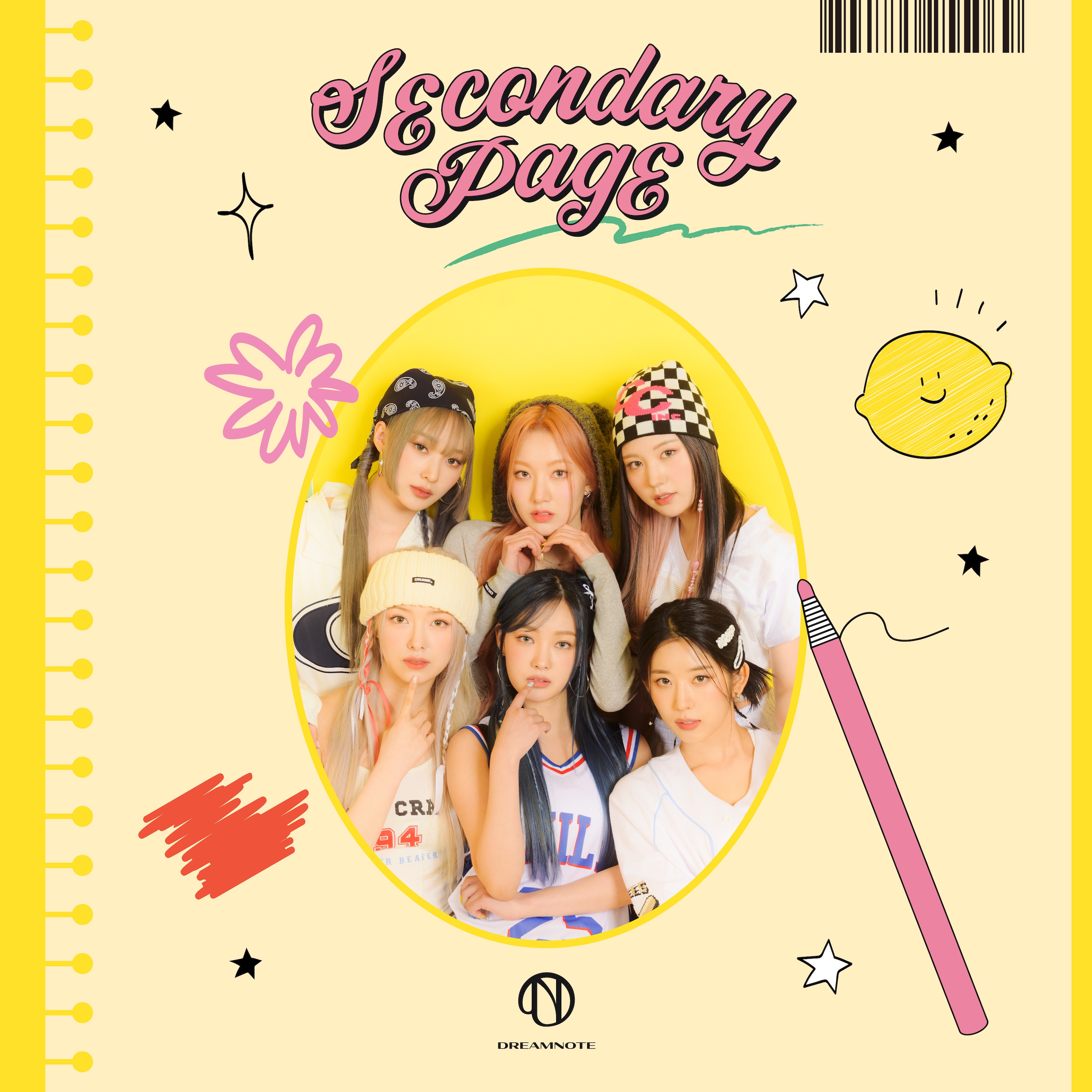 Secondary Page - Single album cover