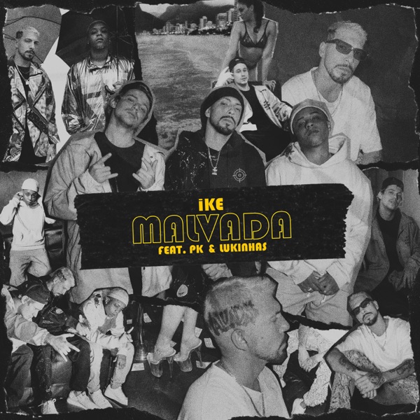 Malvada (feat. Lukinhas & PK) - Single album cover