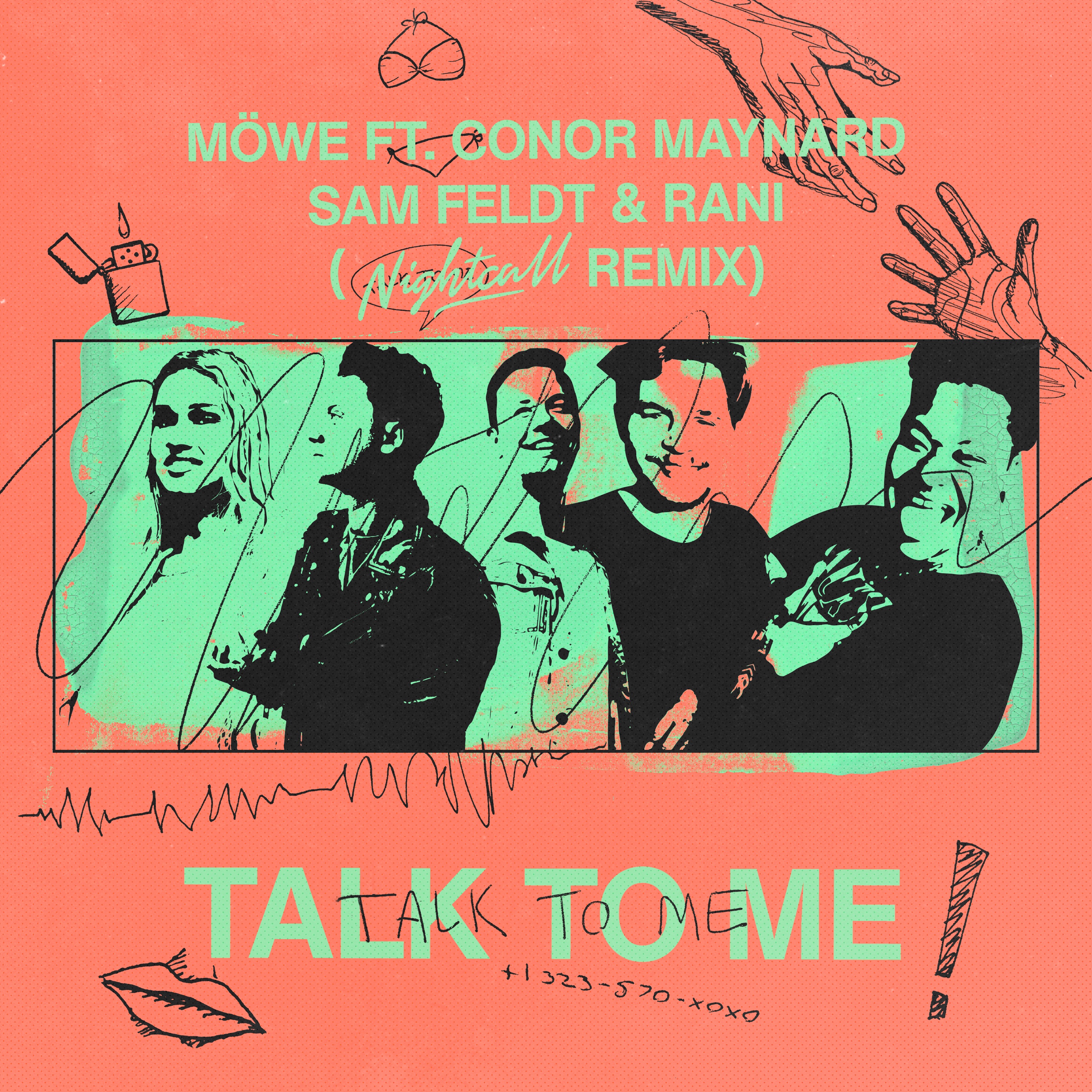 Talk to Me (feat. Conor Maynard, Sam Feldt & RANI) [Nightcall Remix] - Single album cover