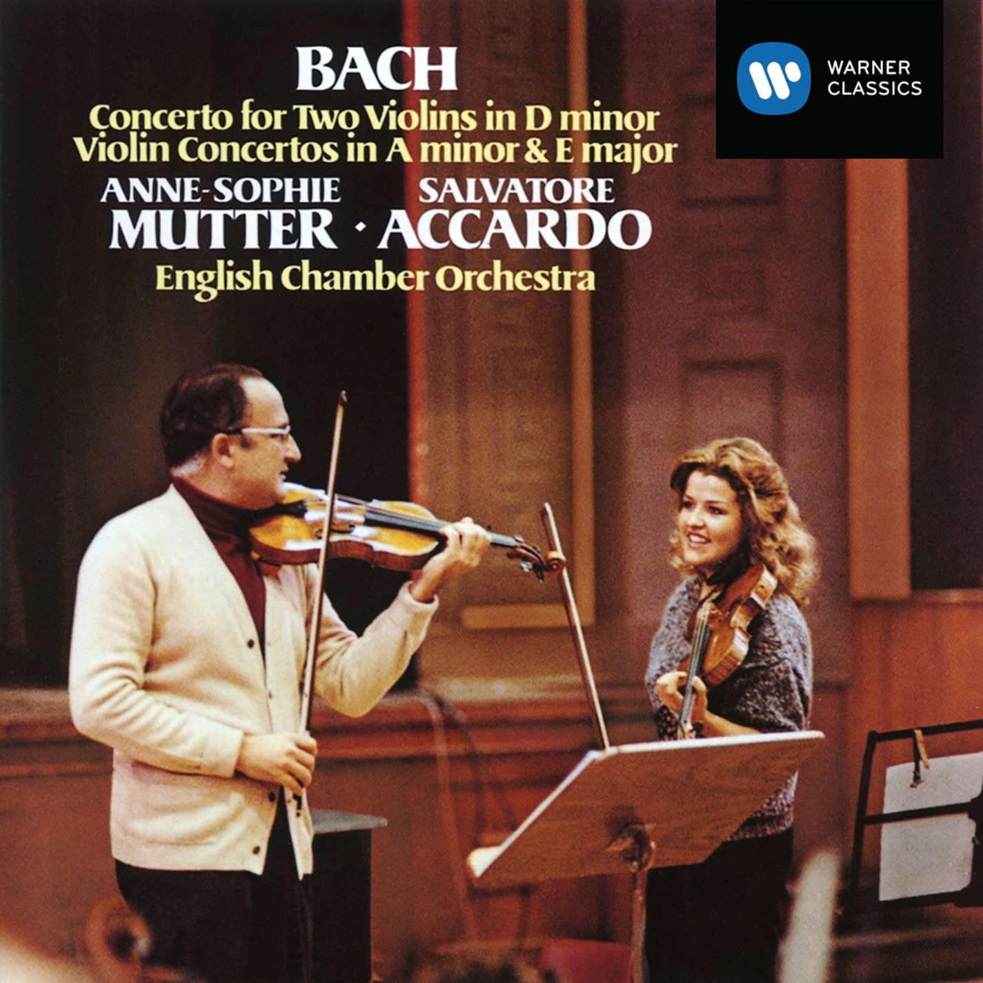 Bach: Violin Concertos, BWV 1041 - 1042 & Concerto for Two Violins, BWV 1043 album cover