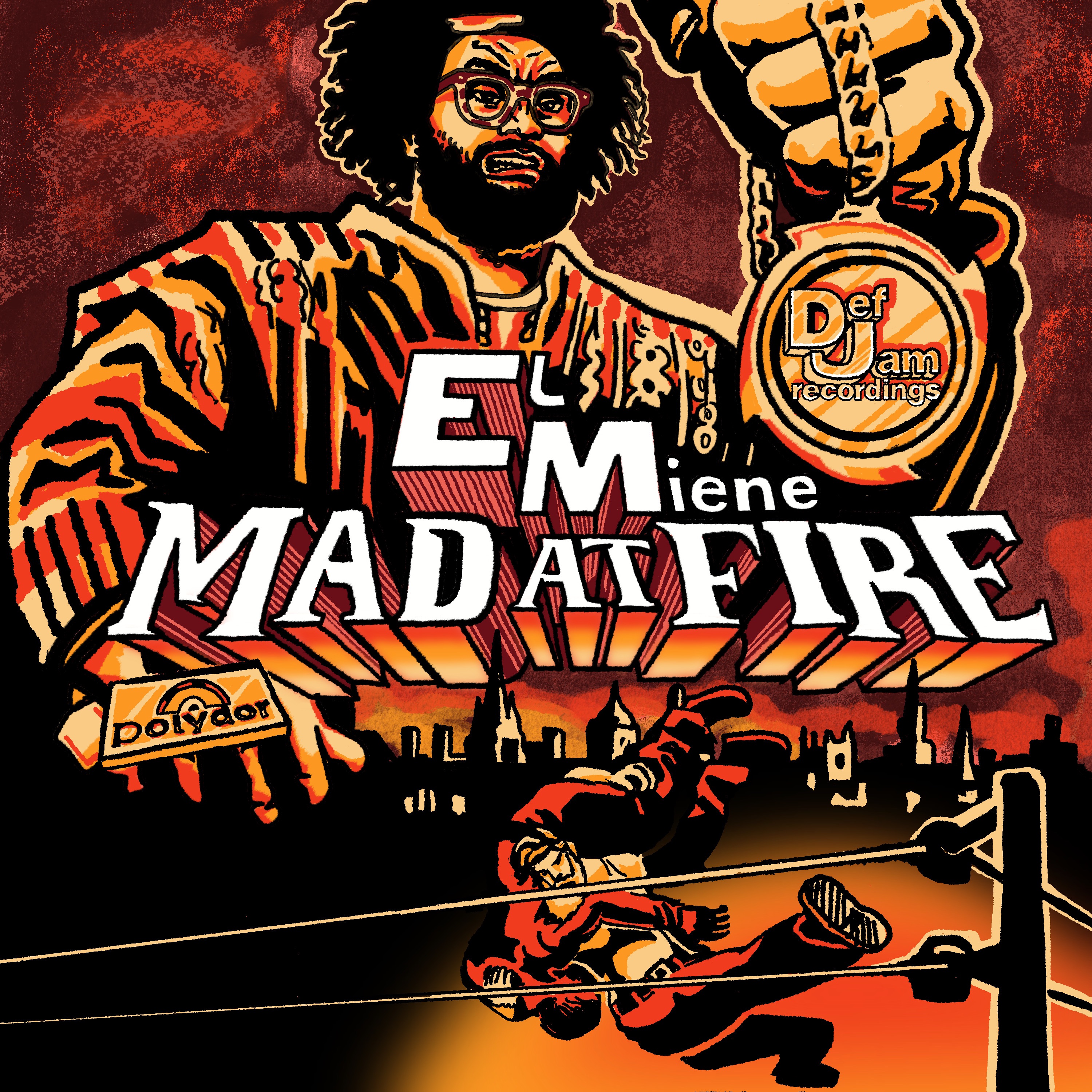 Mad At Fire - Single album cover