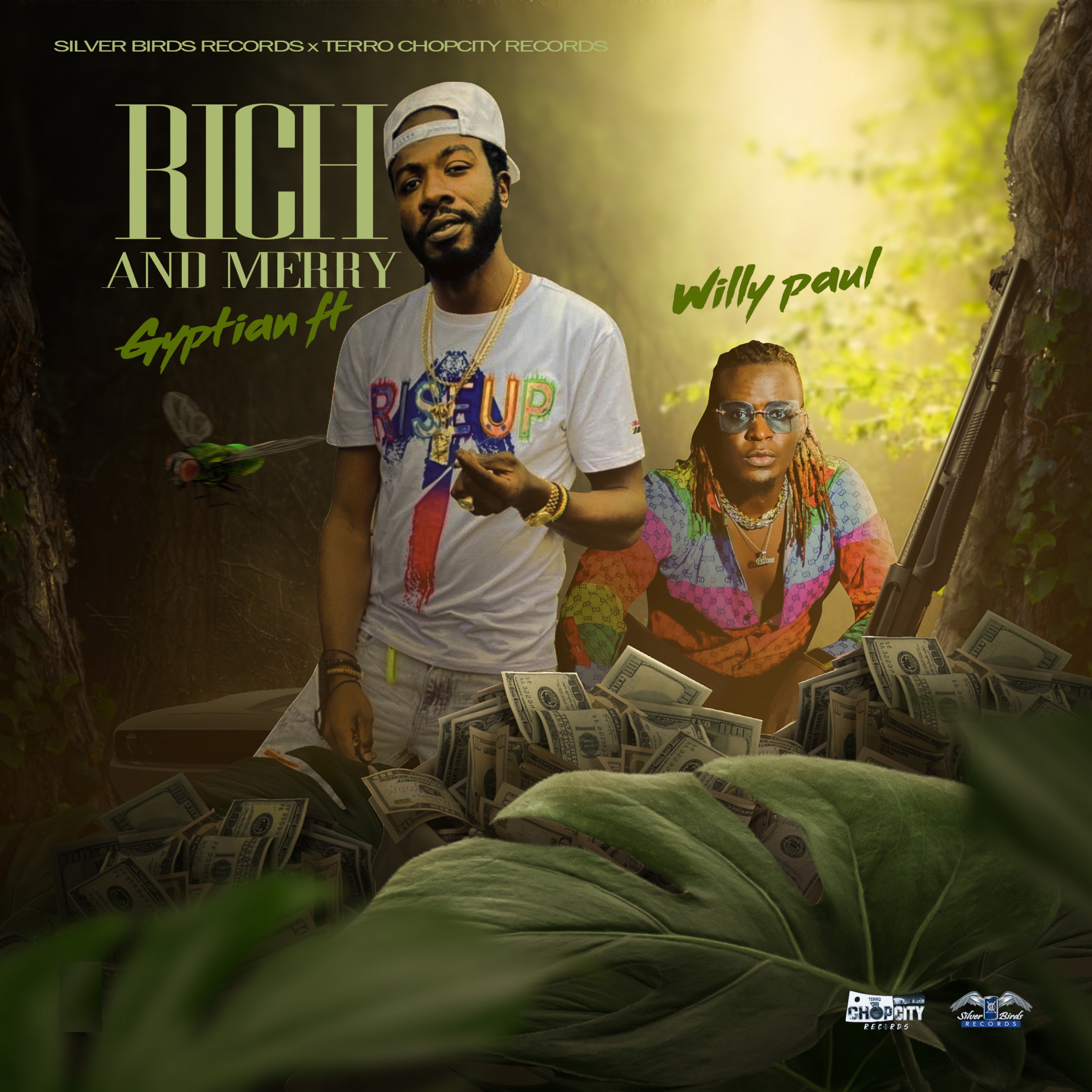 Rich and Merry (feat. Willy Paul) - Single album cover