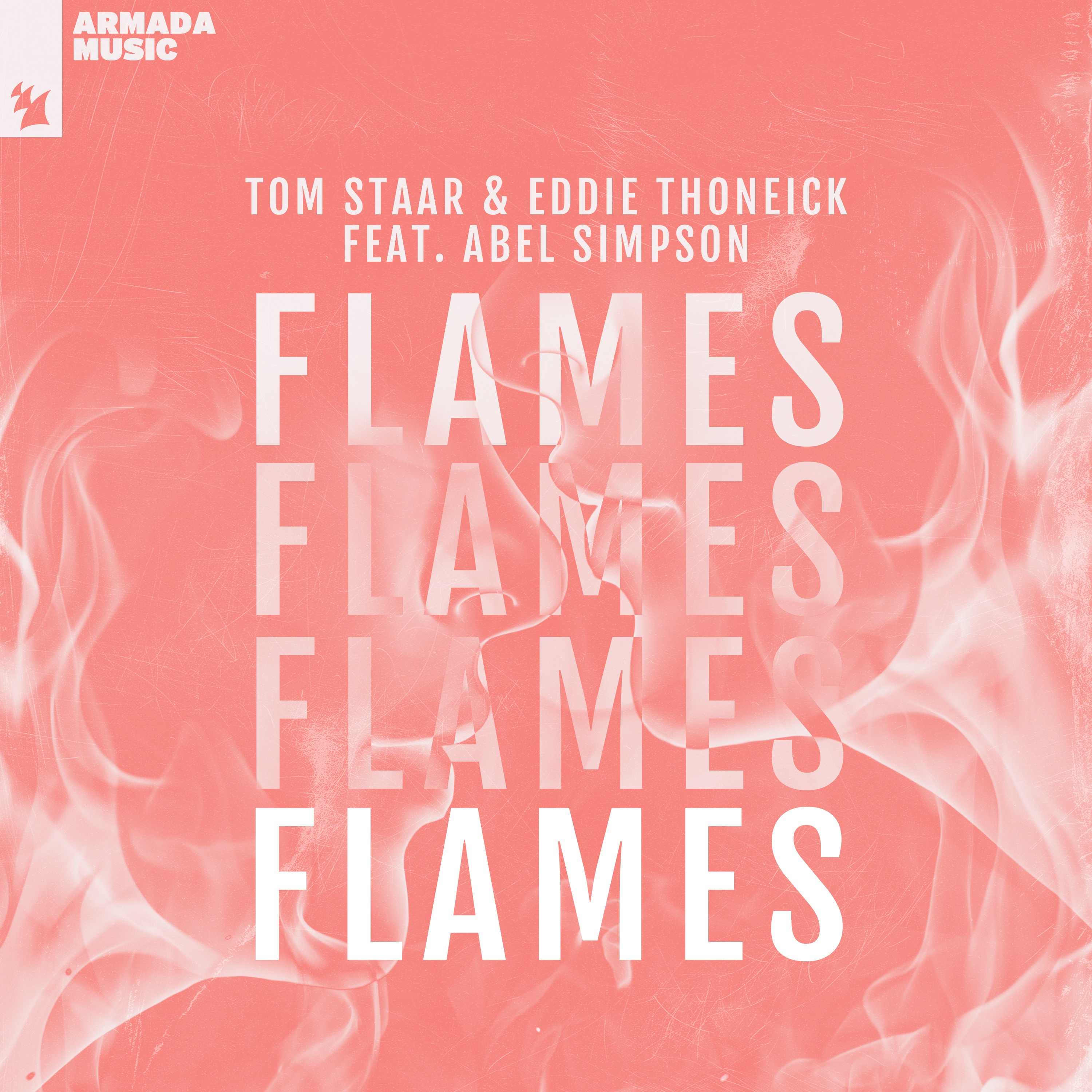 Flames (feat. Abel Simpson) - Single album cover