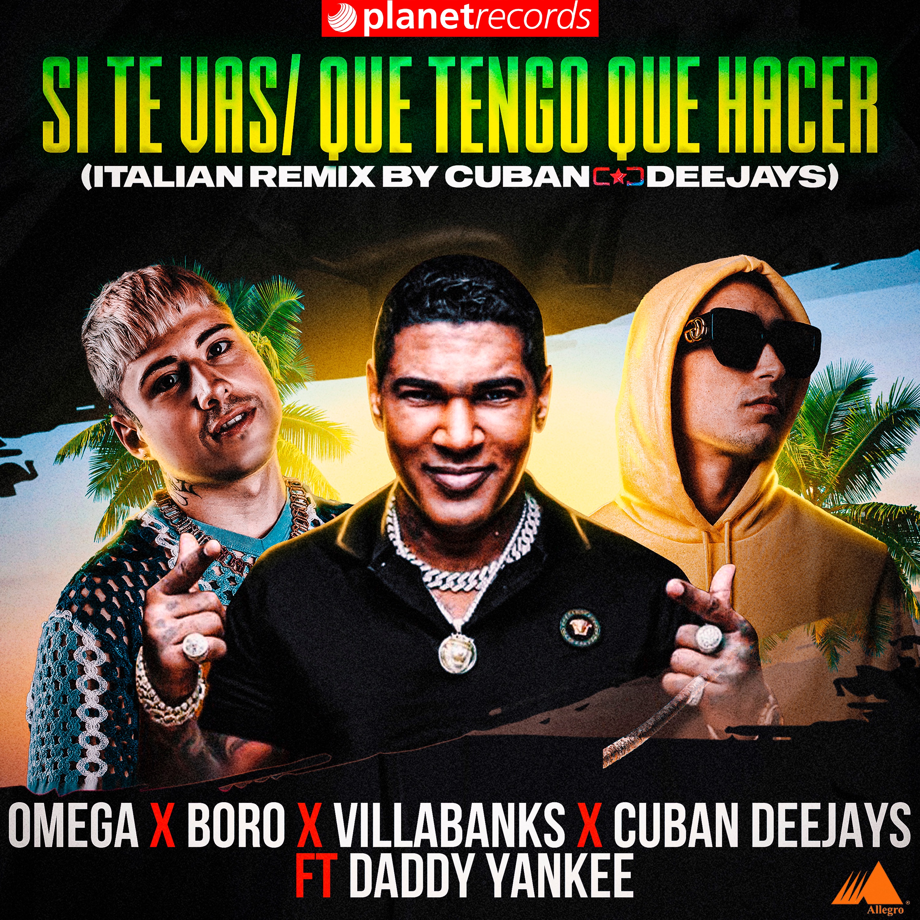 Si Te Vas / Que Tengo Que Hacer (feat. Daddy Yankee) [Italian Remix By Cuban Deejays] - Single album cover